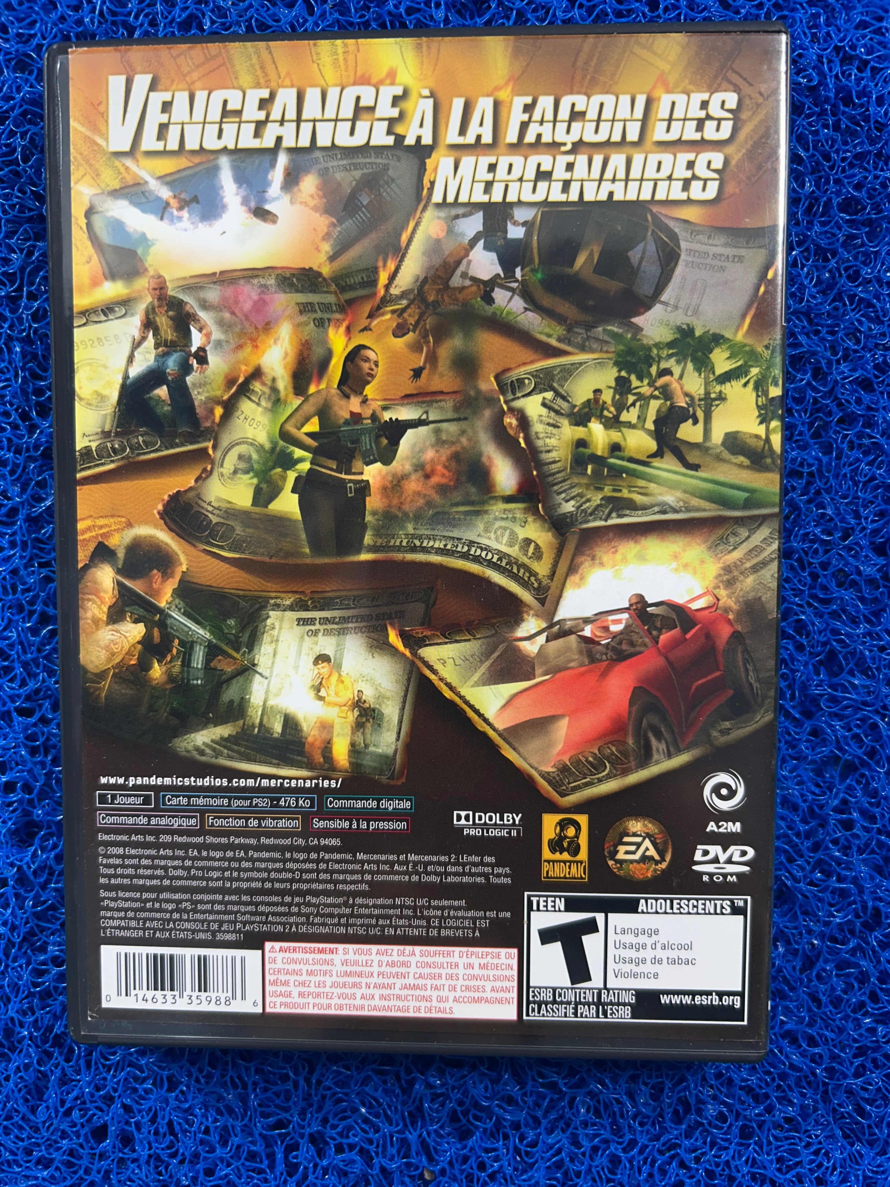 PS2 Mercenaries 2 (A)