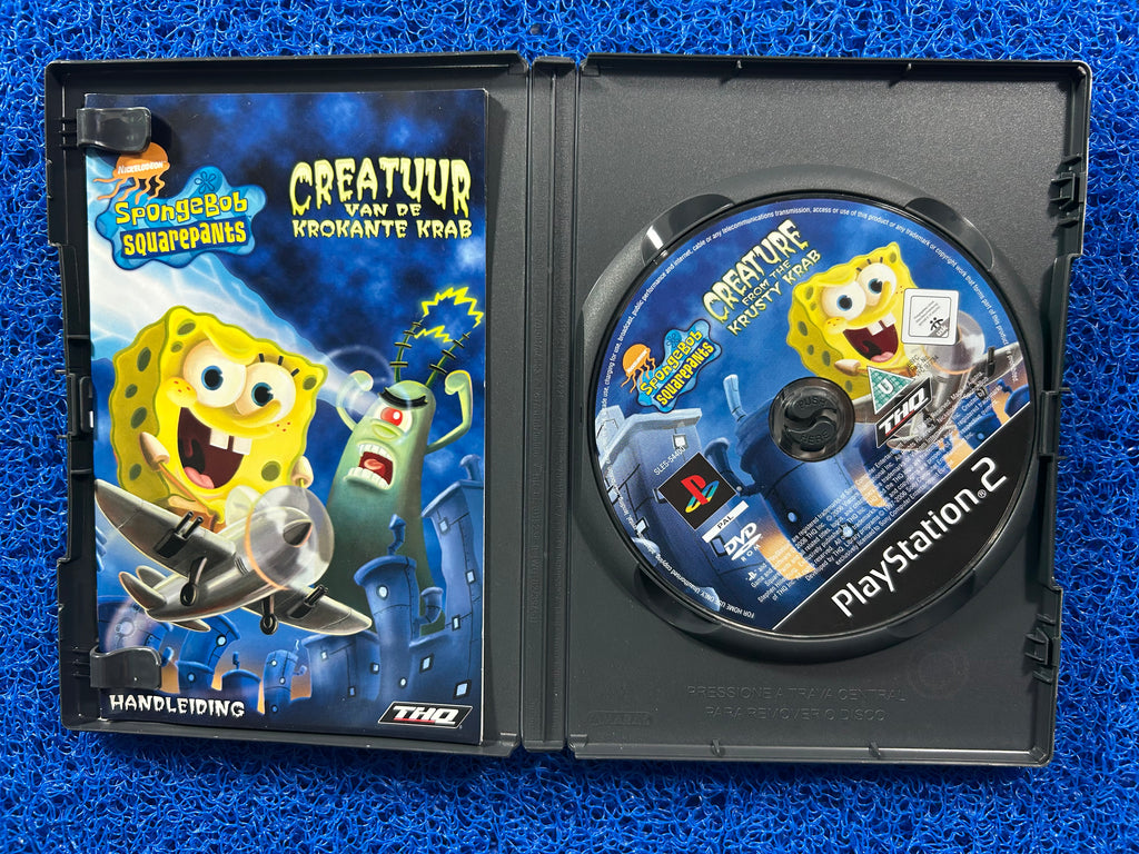 PS2 Spongebob squarepants from the krusty krab (E)