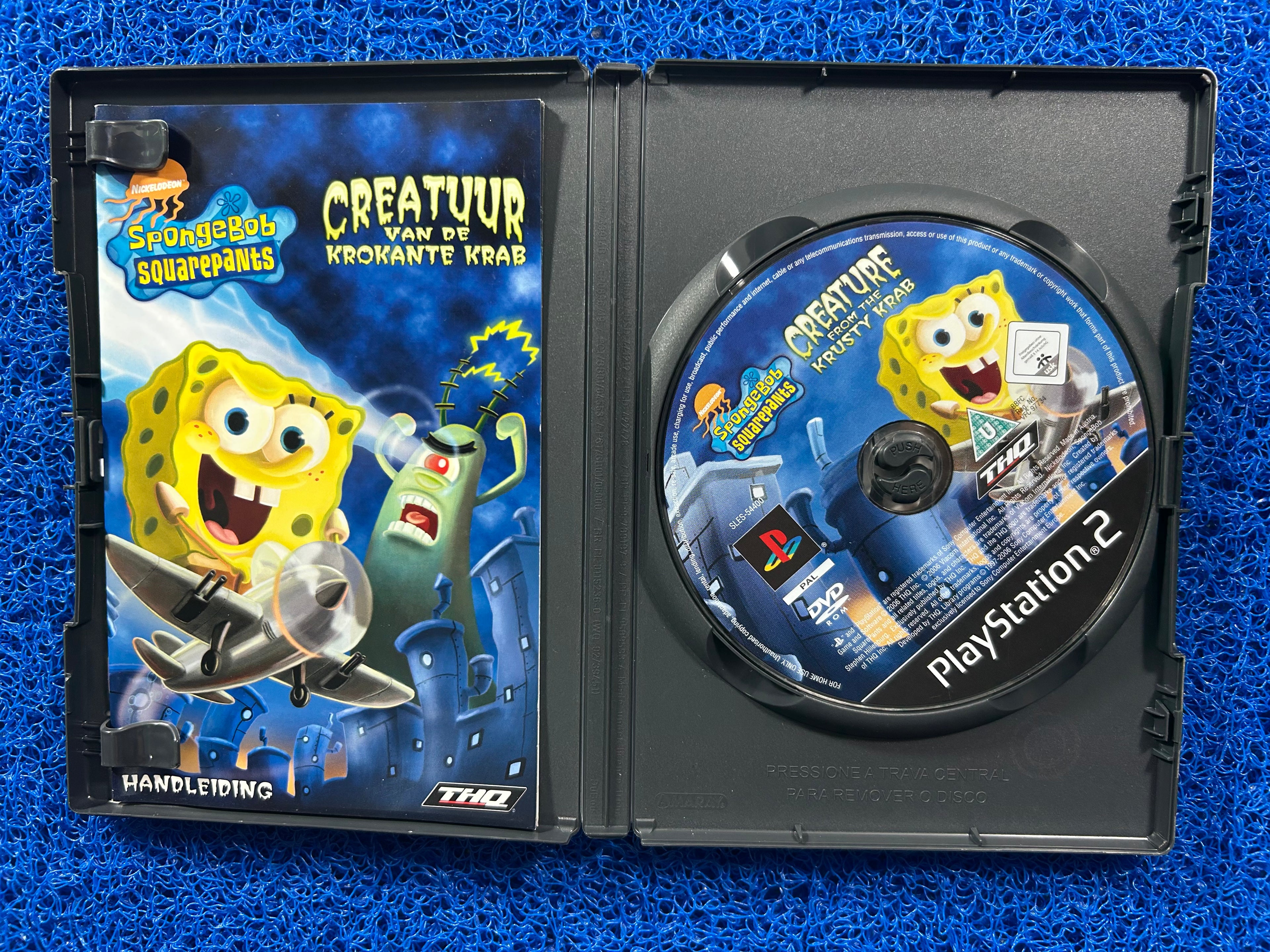 PS2 Spongebob squarepants from the krusty krab (E)