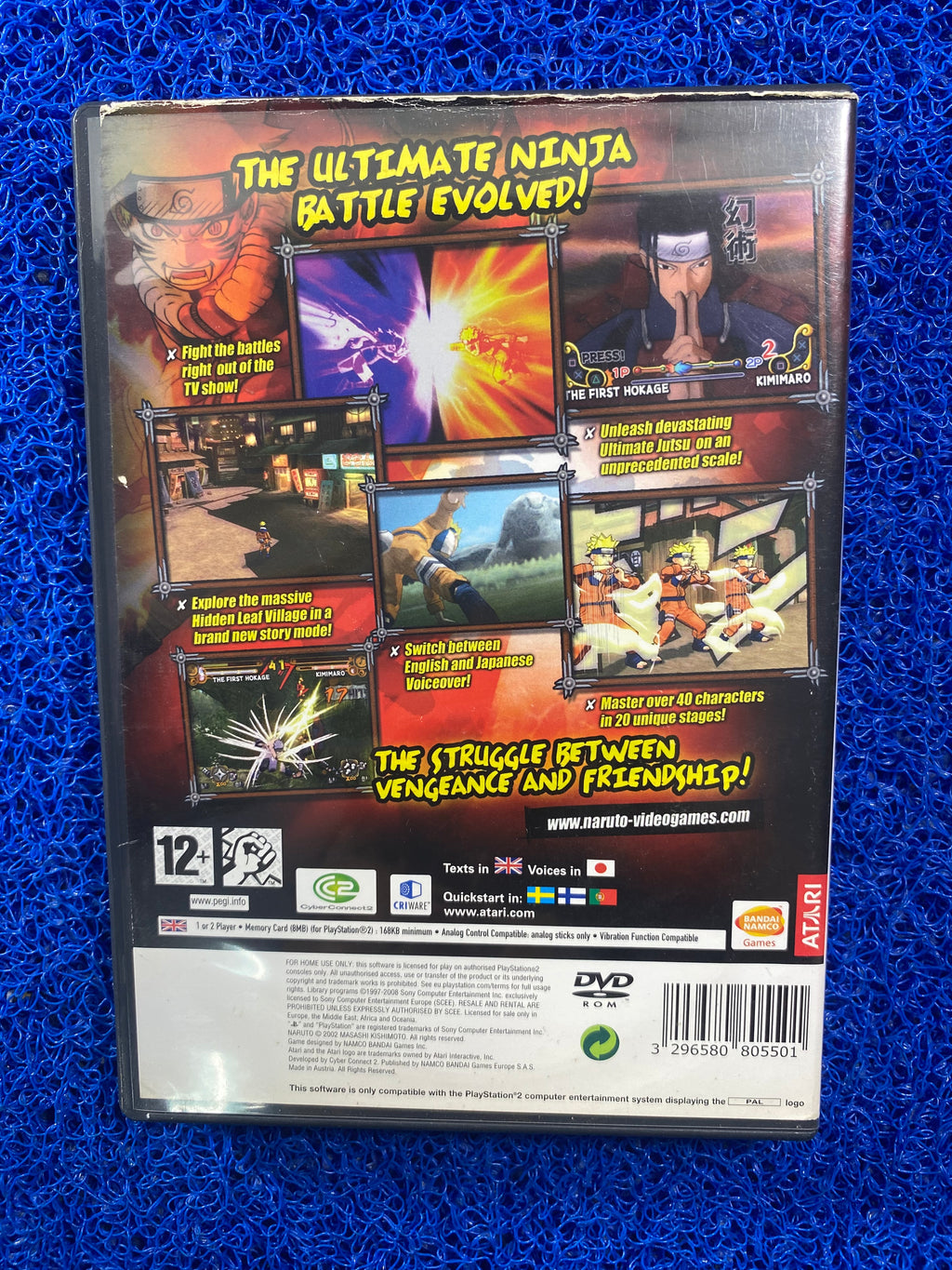 PS2# Naruto ultimate ninja 3 (E)