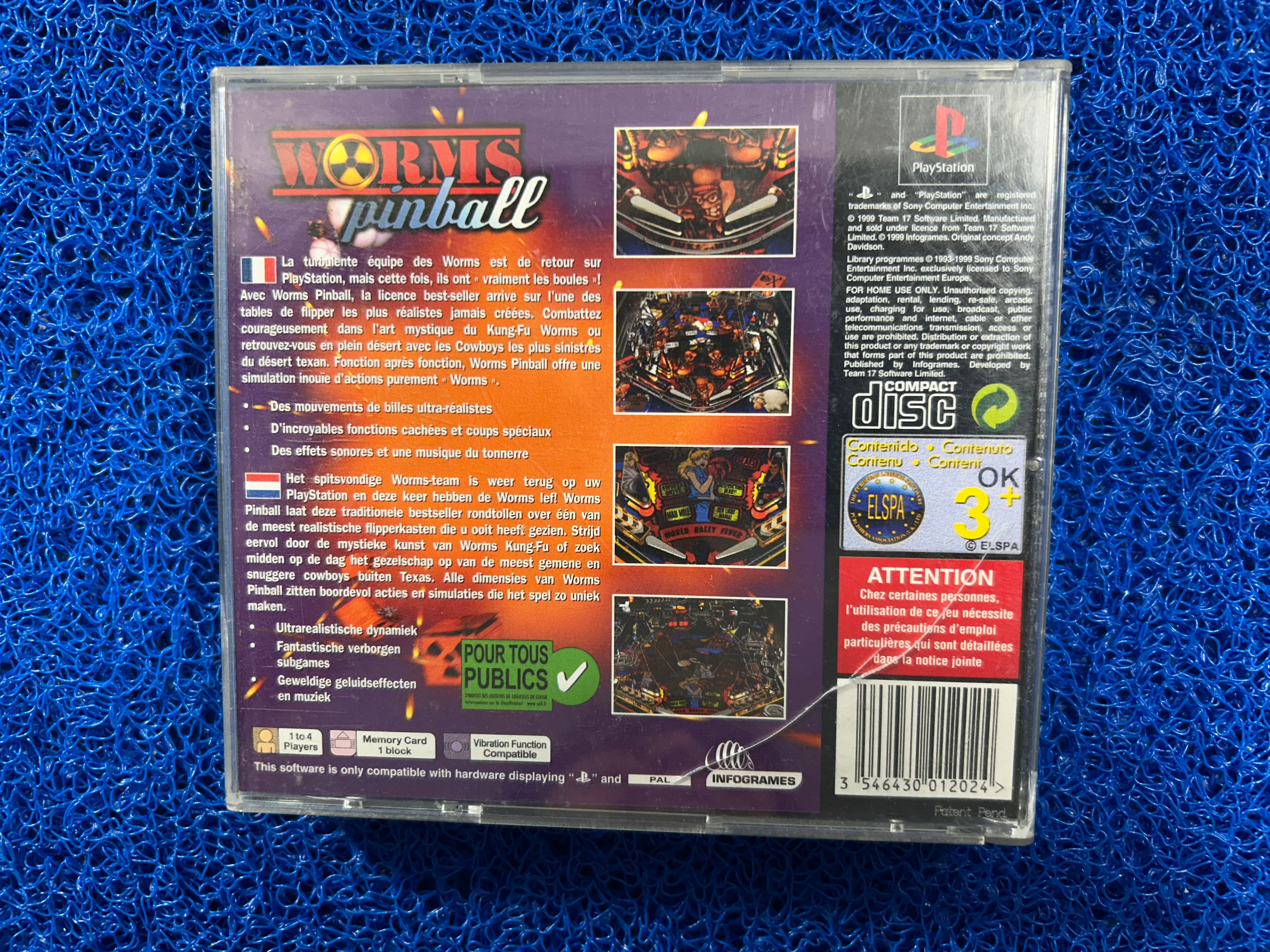 PS1# Worms (E)