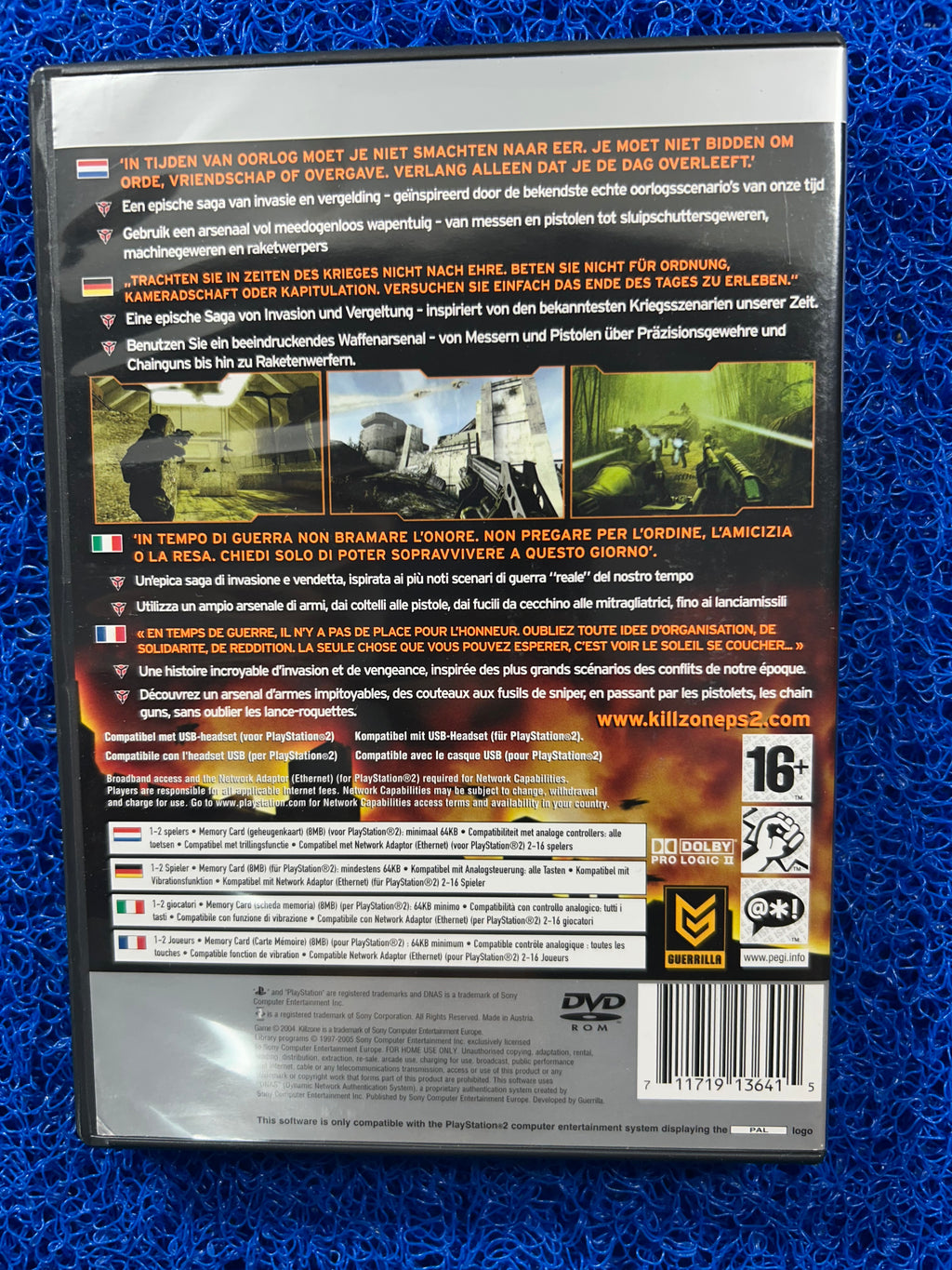 PS2 Killzone (E)