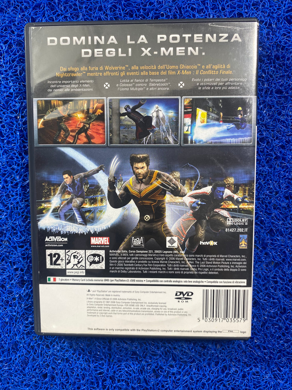 PS2# X-Men Wolverine (E)