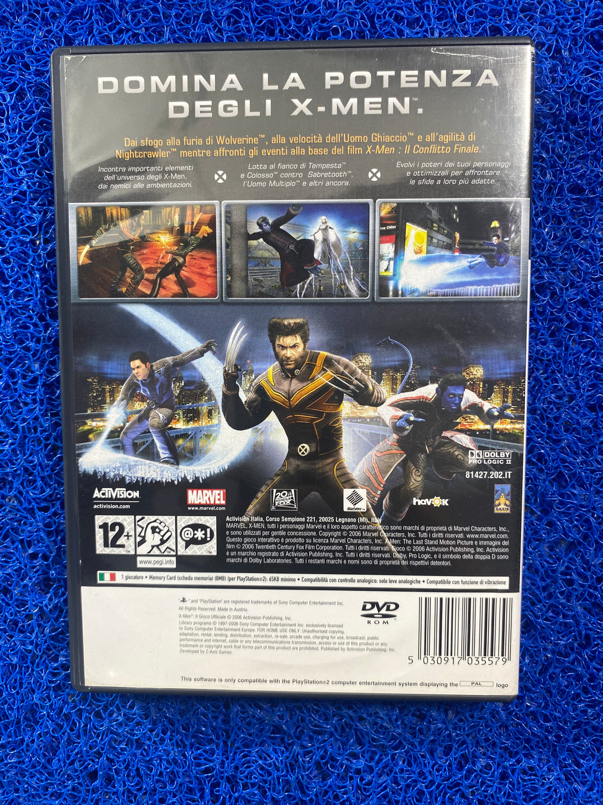 PS2# X-Men Wolverine (E)