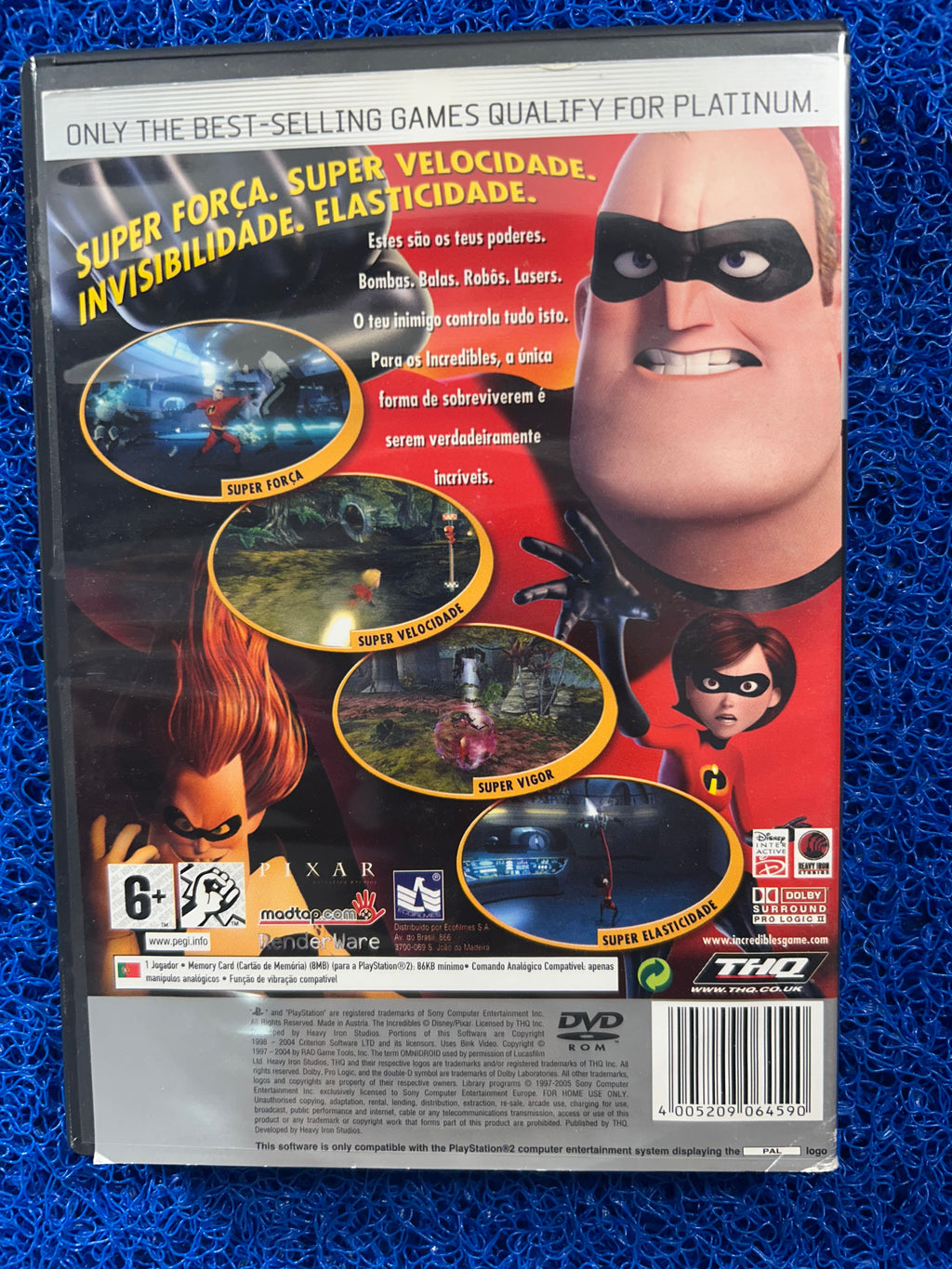 PS2 The incredibles (E)