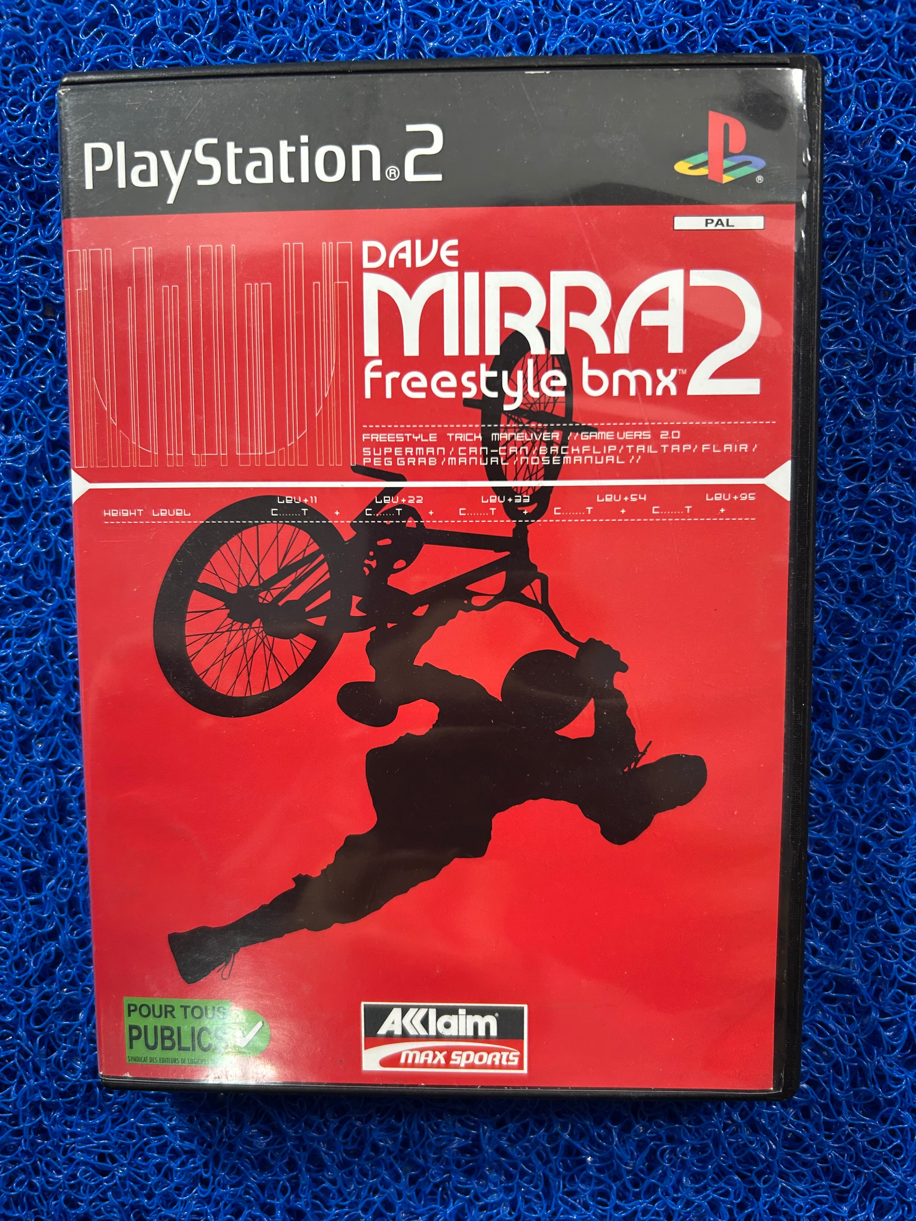 PS2 Dave mirra freestyle bmx 2 (E)
