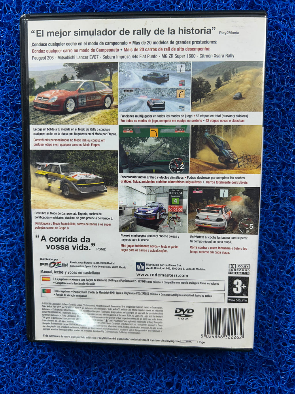 PS2 Colin mcrae rally 04 (E)