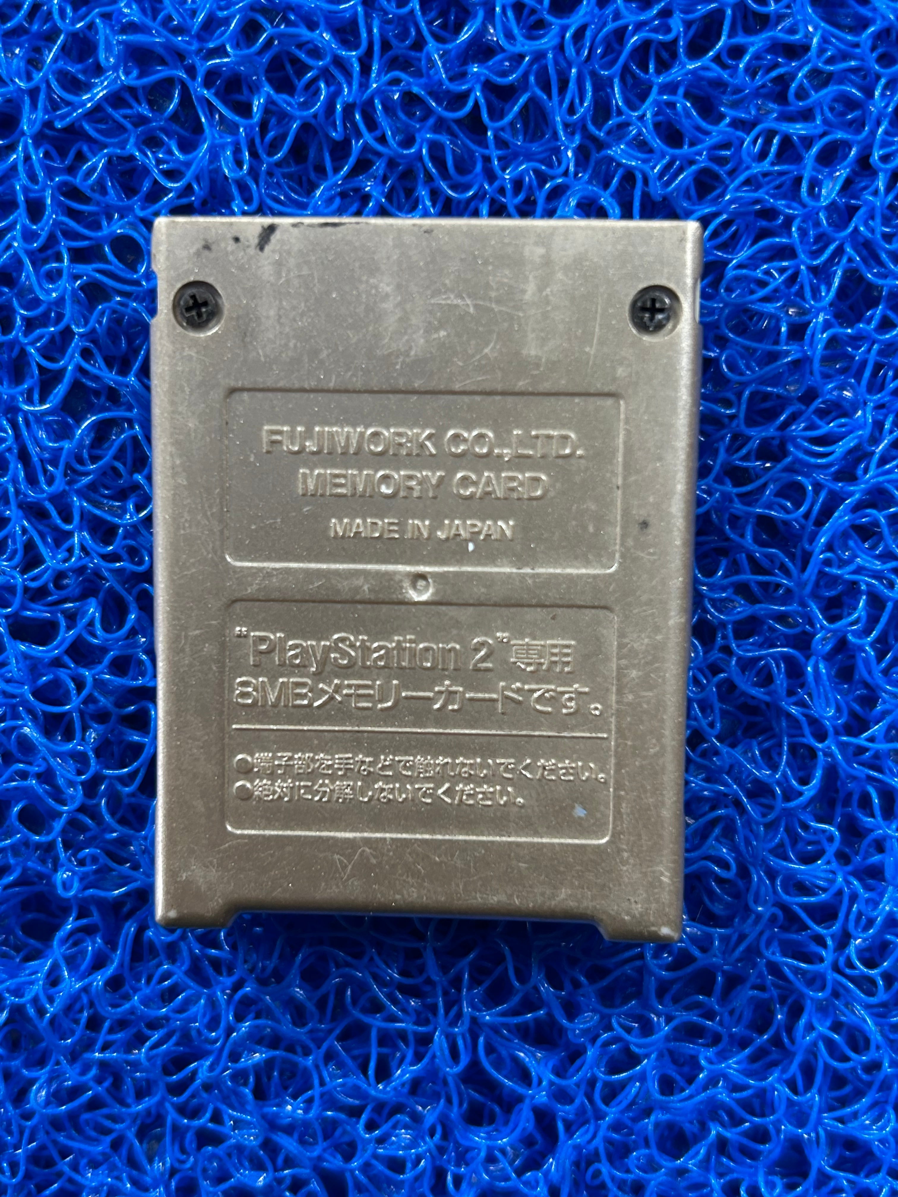ACESSÓRIOS Memory card de ps2 dourado