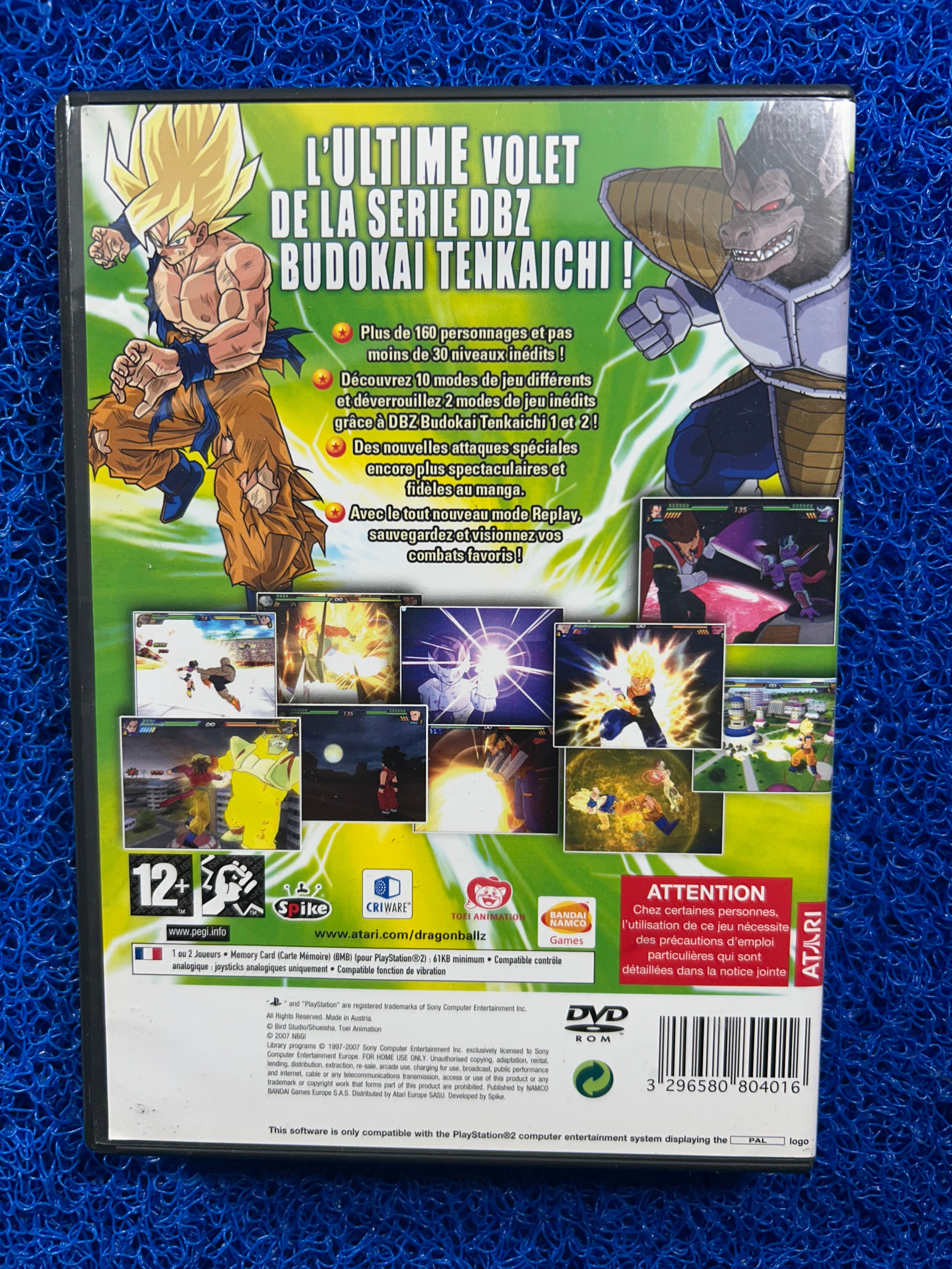 PS2 Dragon ball z tenkaichi 3 (E)