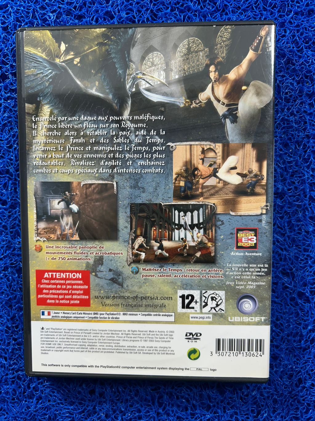 PS2 Prince of persia the sands of time (E)