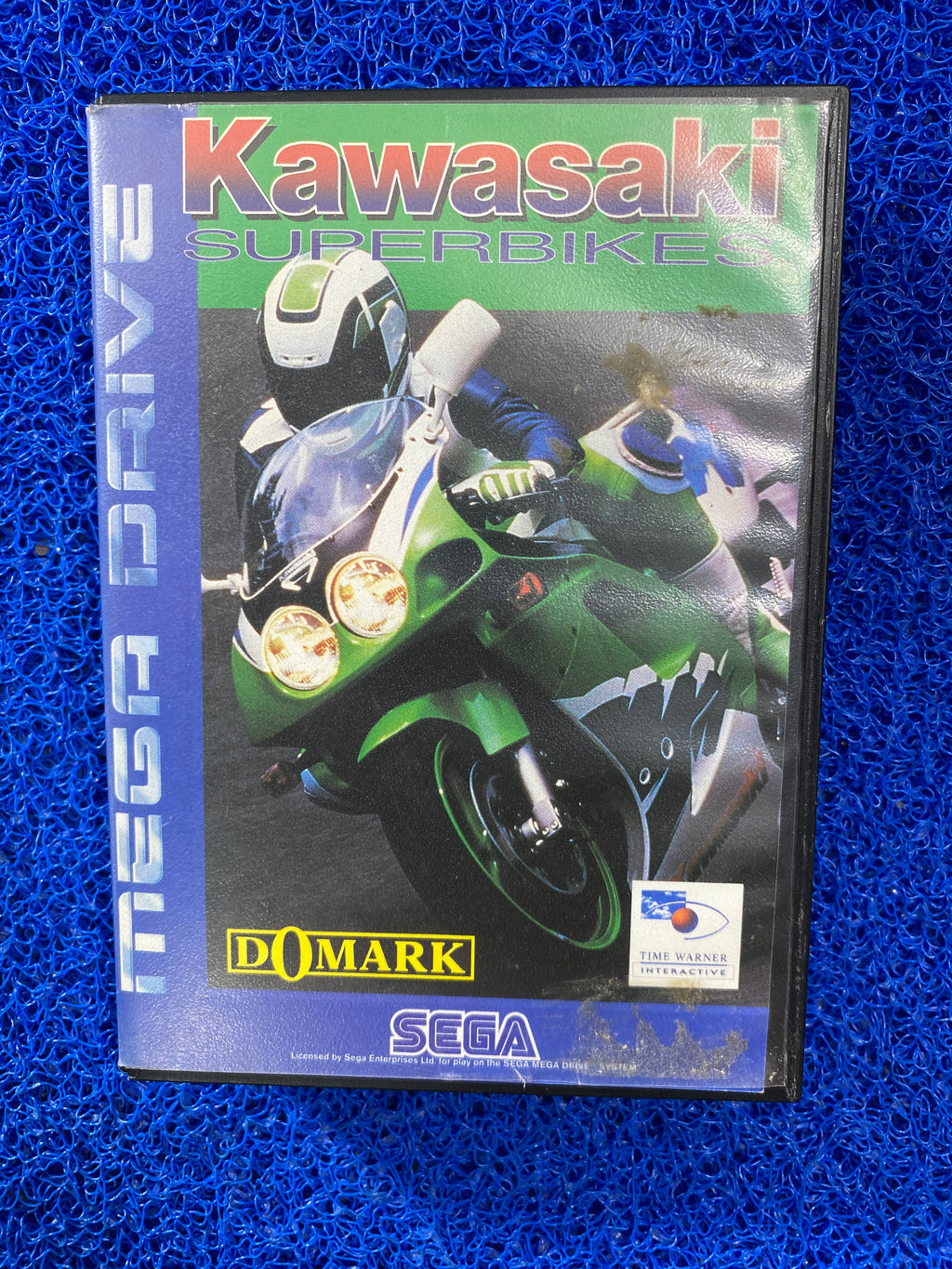 SEGA# Megadrive Kawasaki superbikes (E)