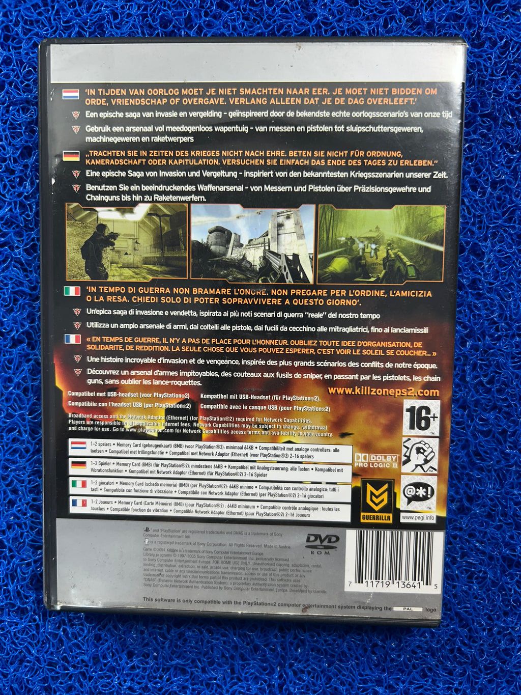 PS2 Killzone (E)