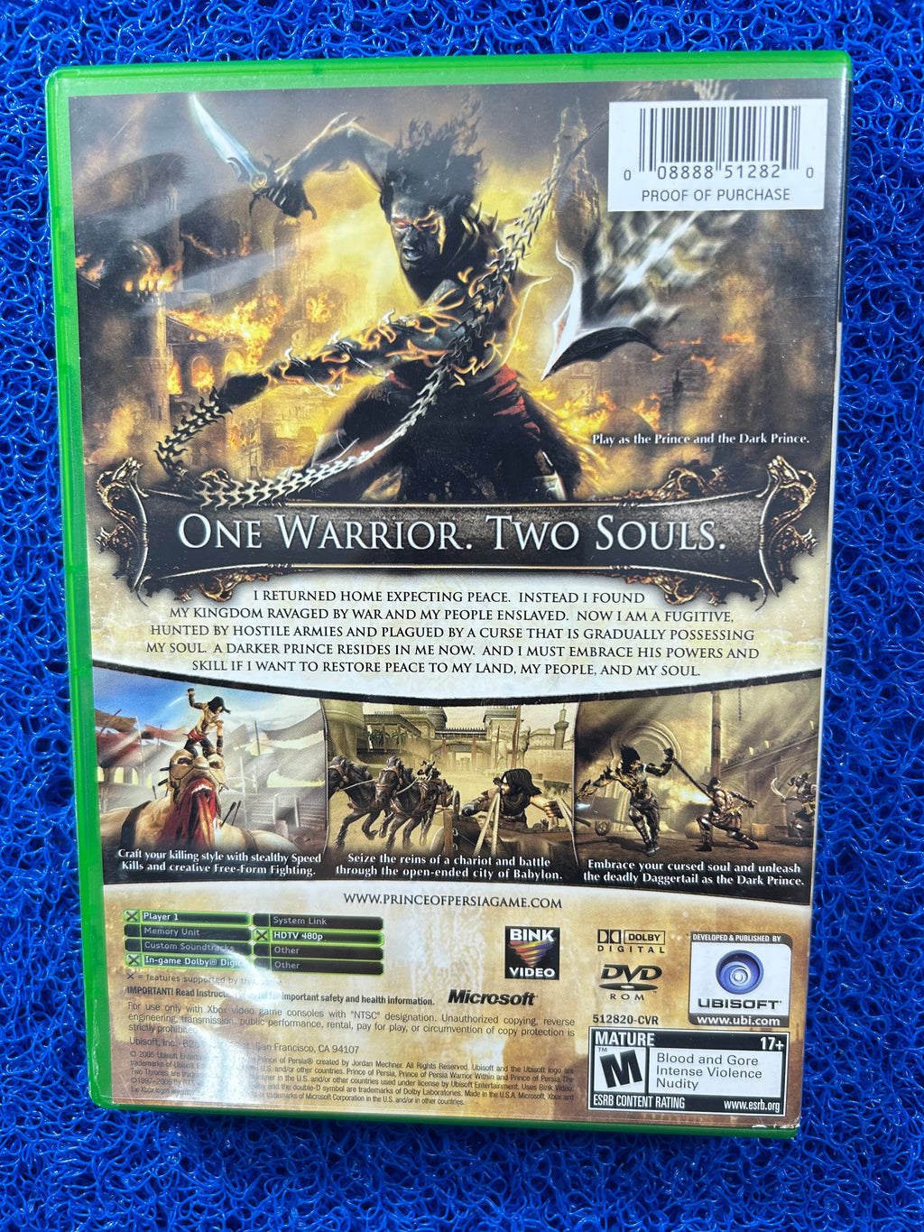 XBOX Prince of persia the two thrones (A)