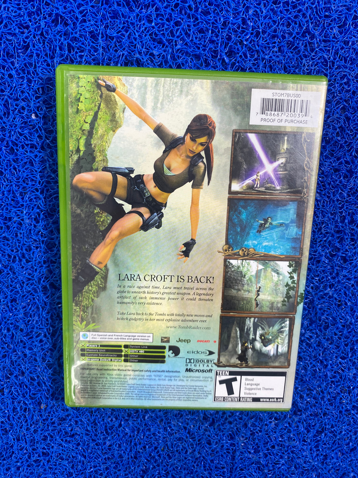 XBOX# Tomb raider legend (A)