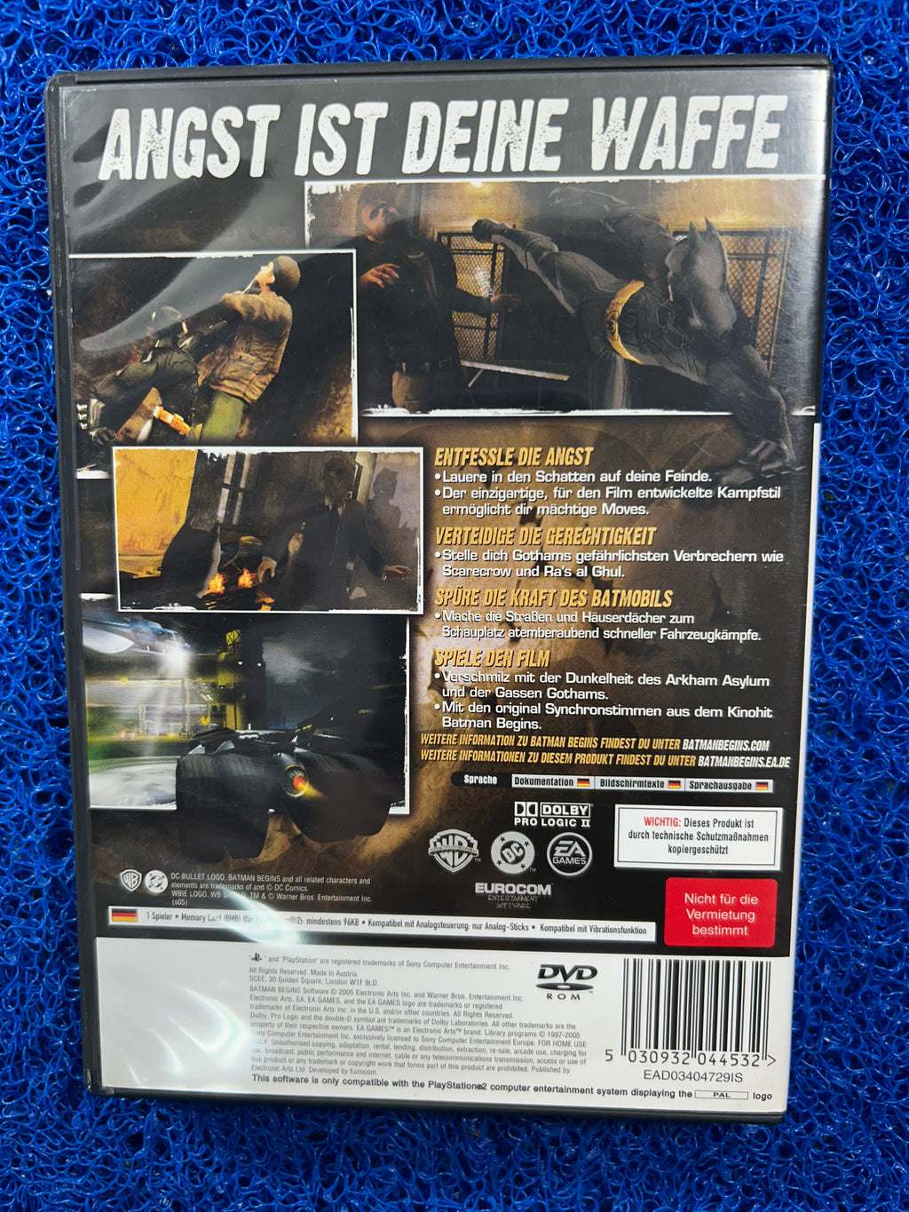 PS2 Batman begins (E)