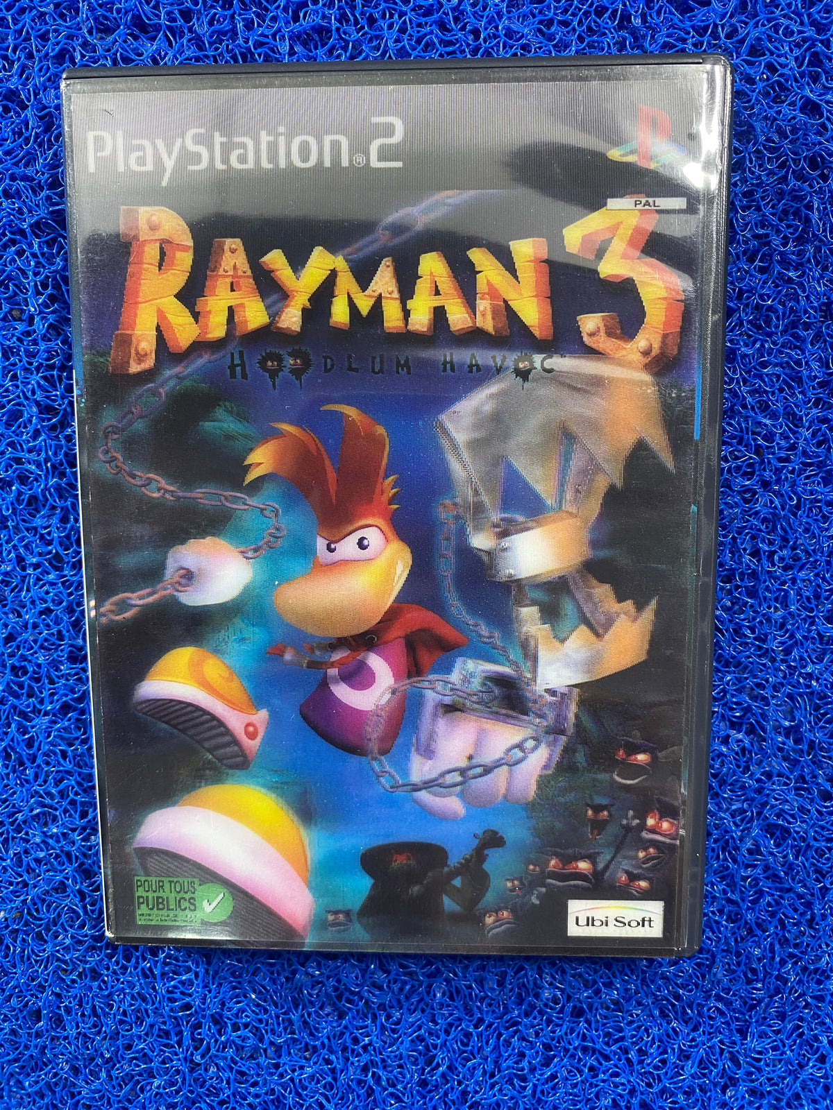 PS2# Rayman 3 (CAPA HOLOGRÁFICA)