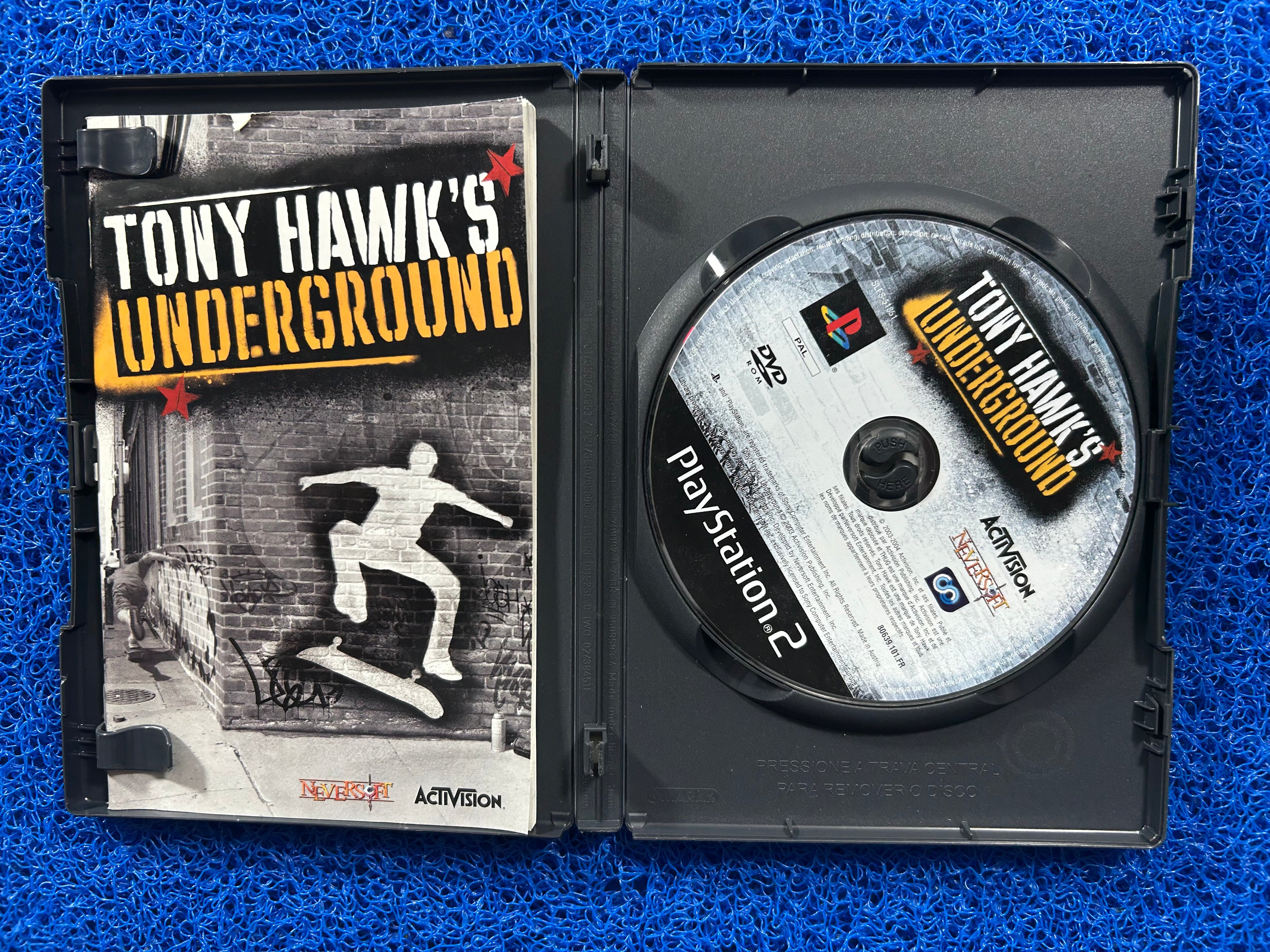 PS2 Tony hawk underground (E)