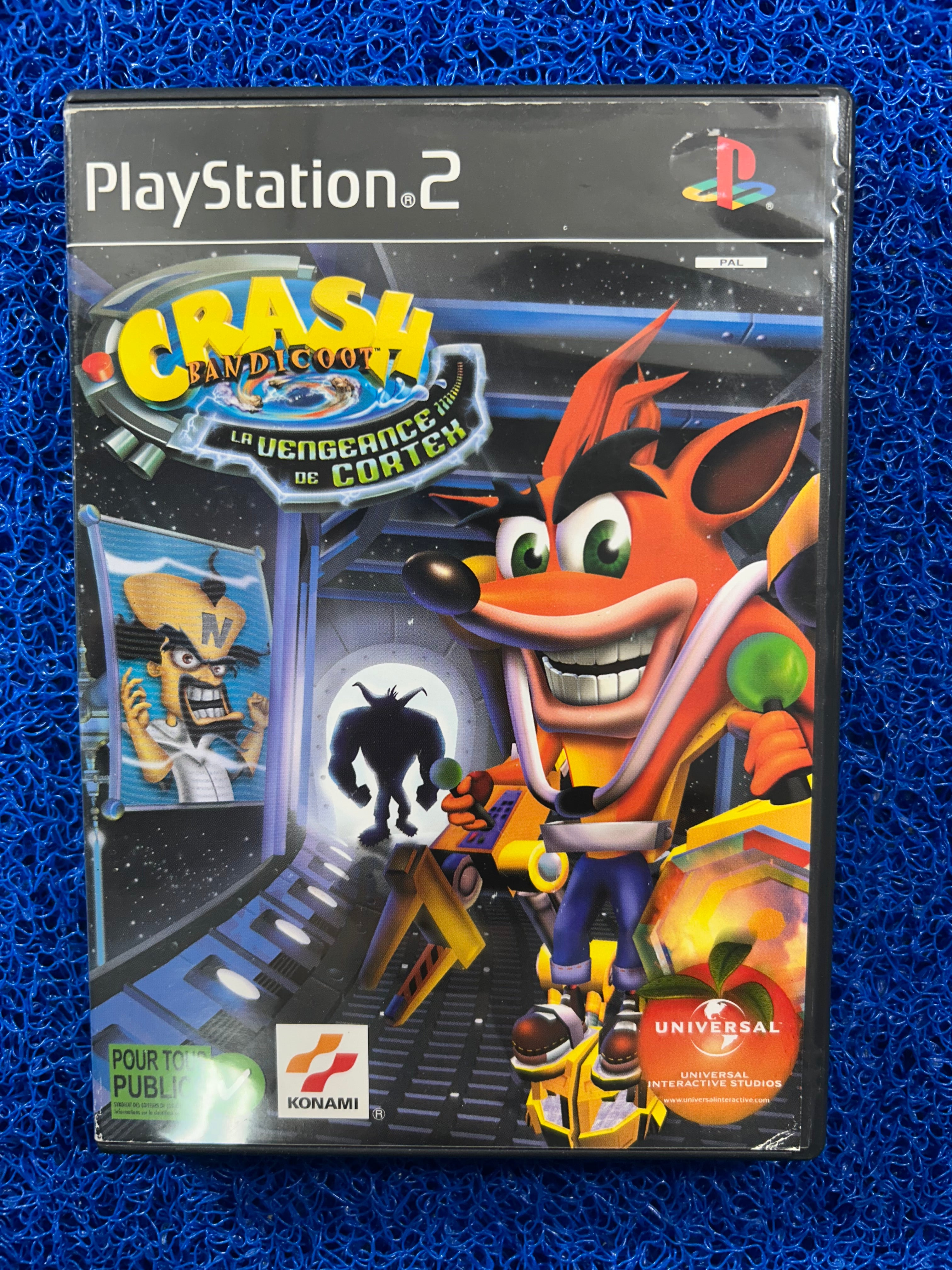 PS2 Crash bandicoot wrath of cortex (E)