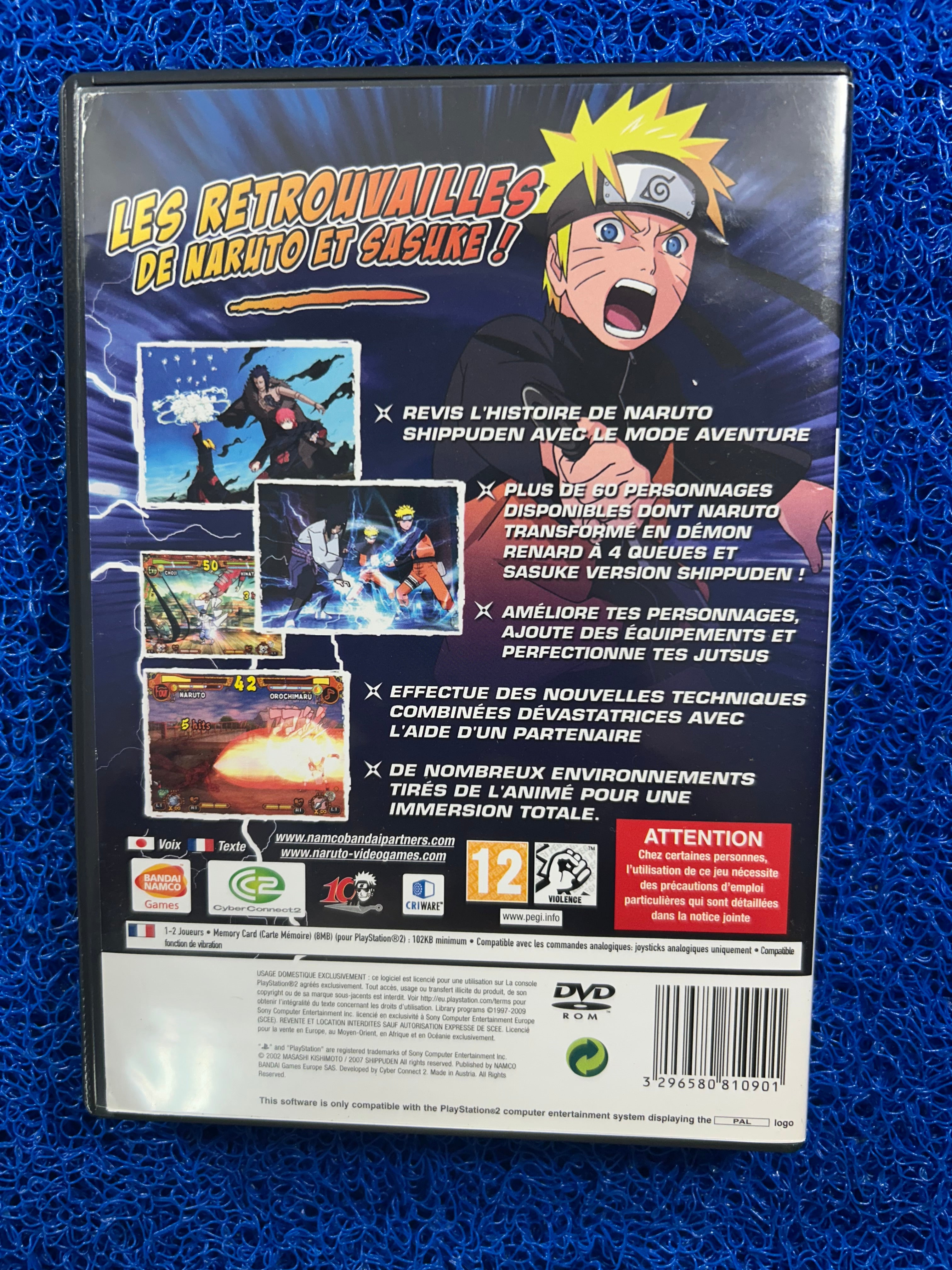 PS2 Naruto ultimate ninja 5 (E)