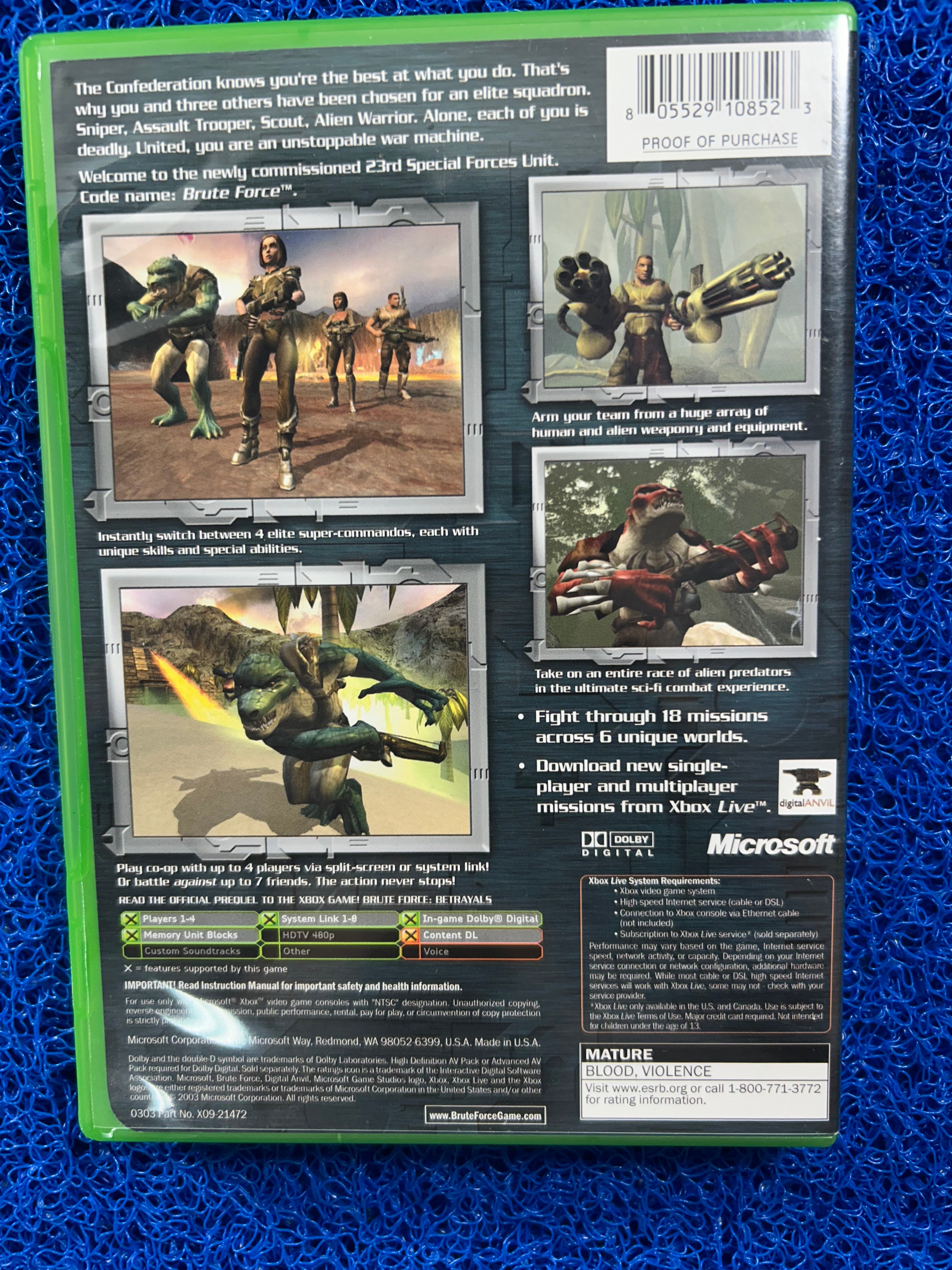 XBOX Brute force (A)