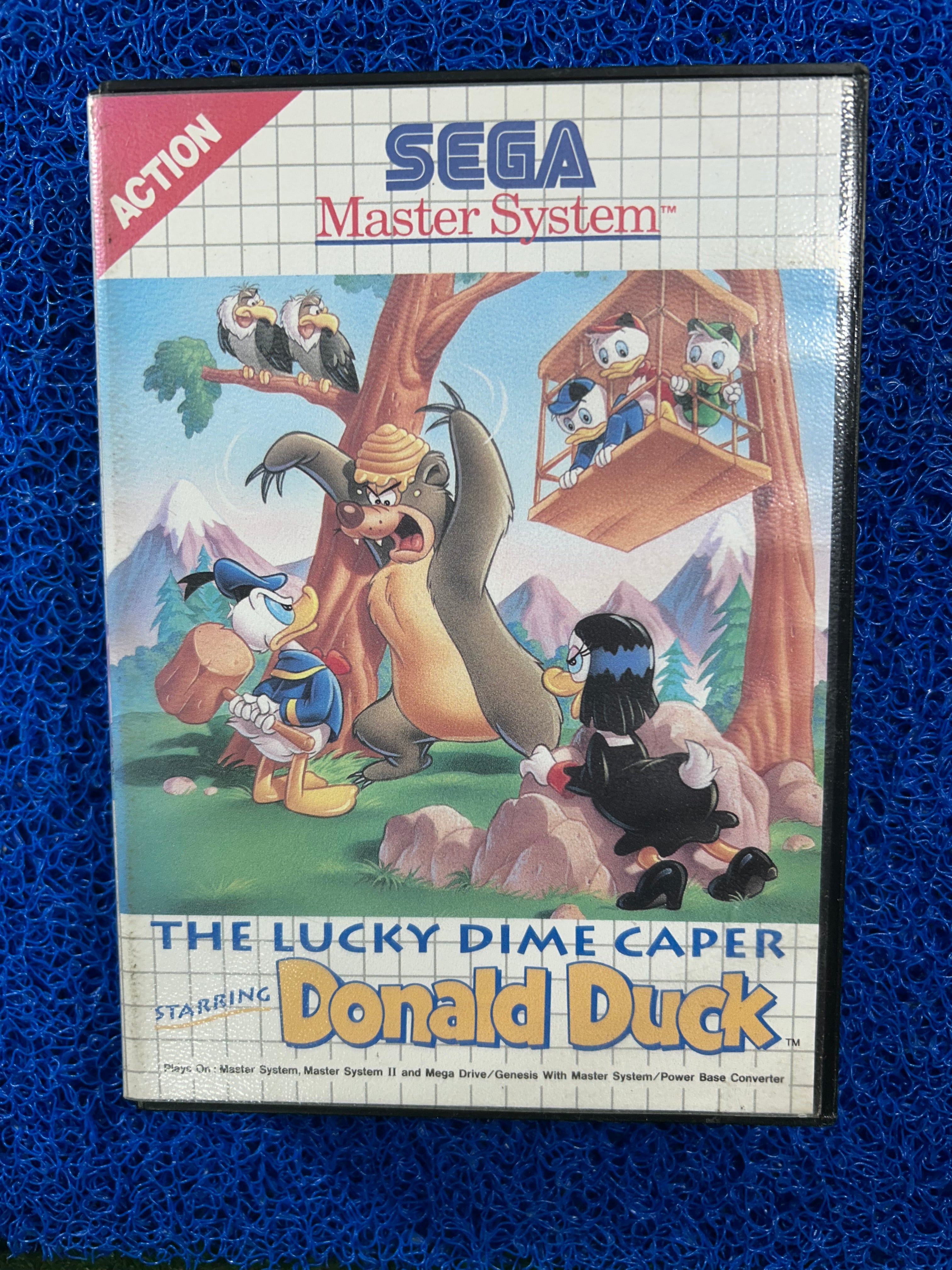 SEGA# Master system The lucky dime caper Donald duck (E)
