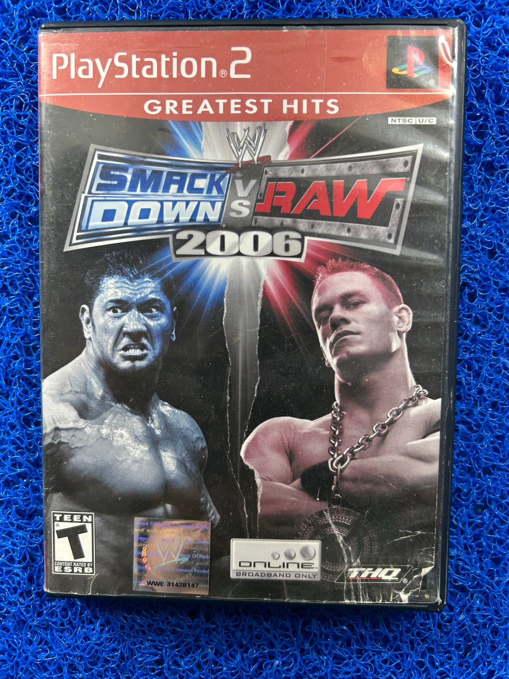 PS2 Smackdown vs. raw 2006 (A)