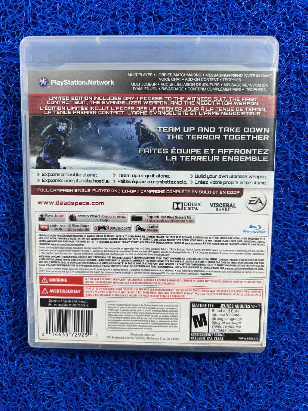 PS3 Dead space