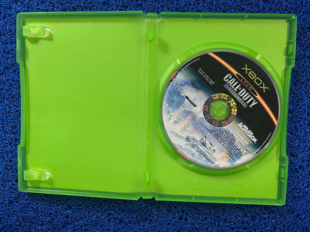 XBOX Call of duty finest hour (E)