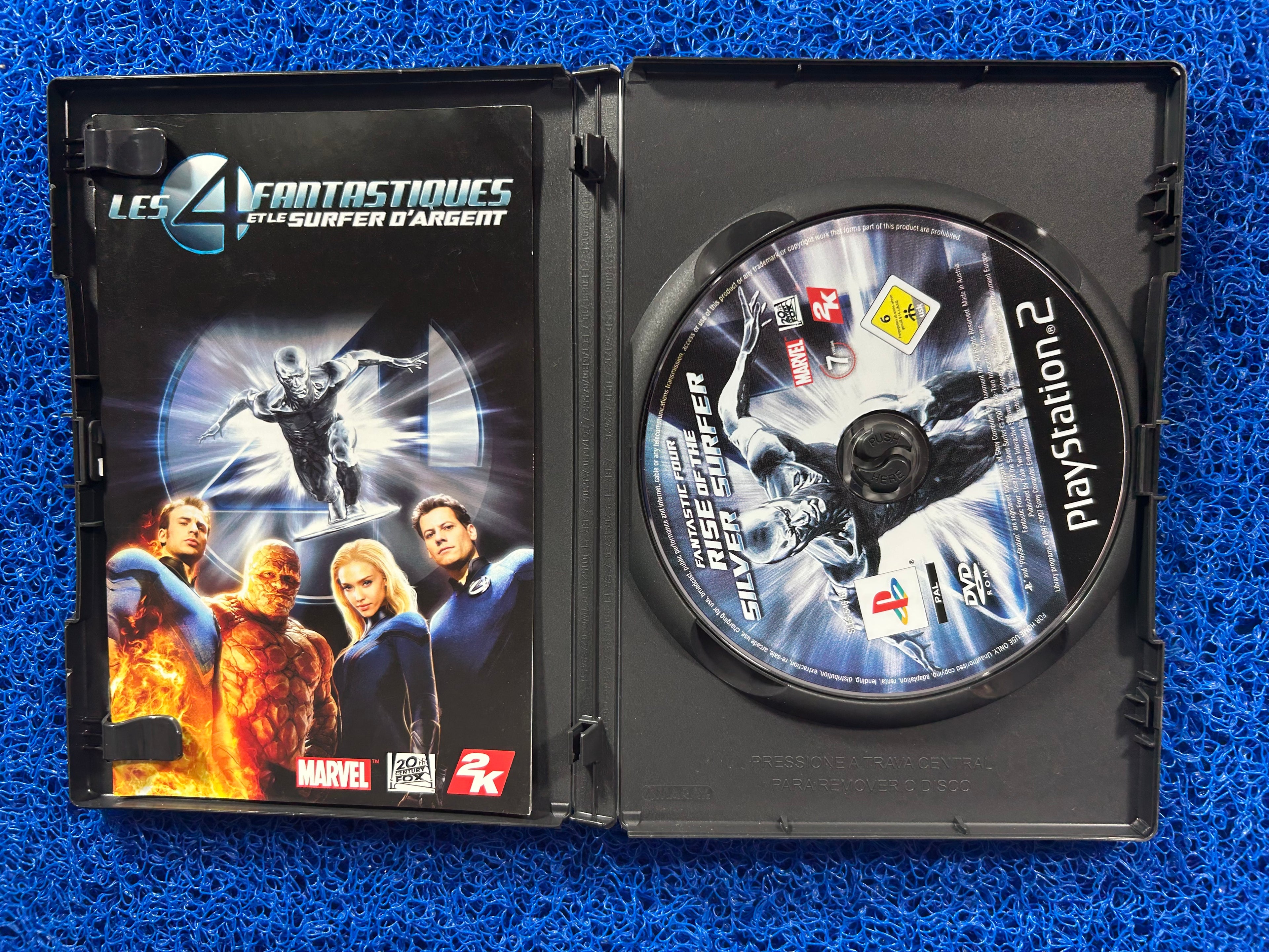 PS2 Fantastic 4 Rise of the silver surfer (E)