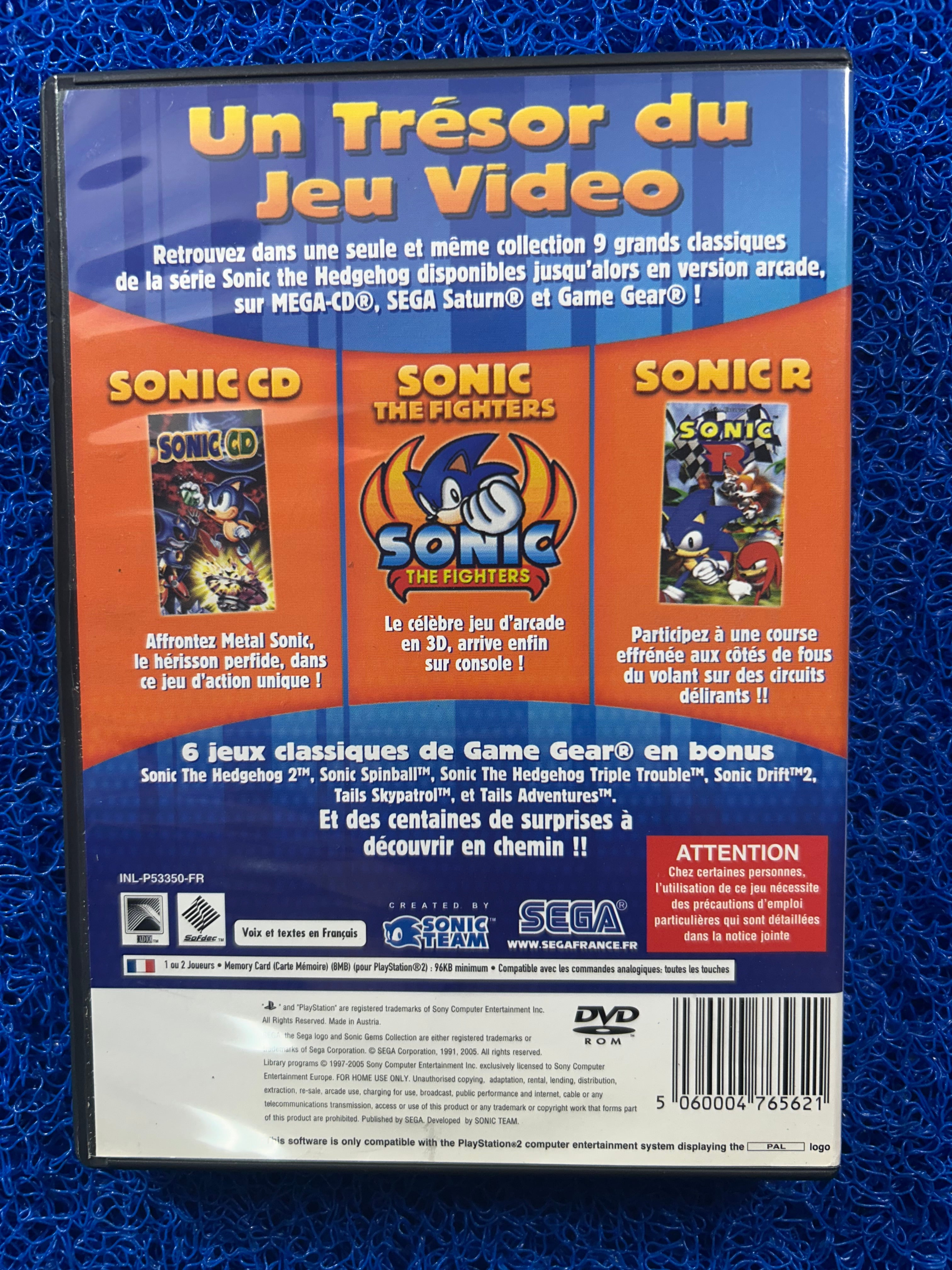 PS2 Sonic gems collection (E)