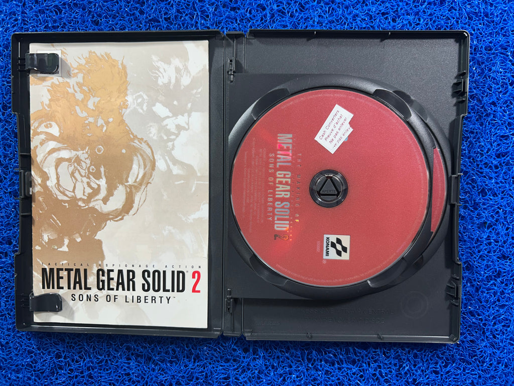 PS2 Metal gear solid 2 (E)