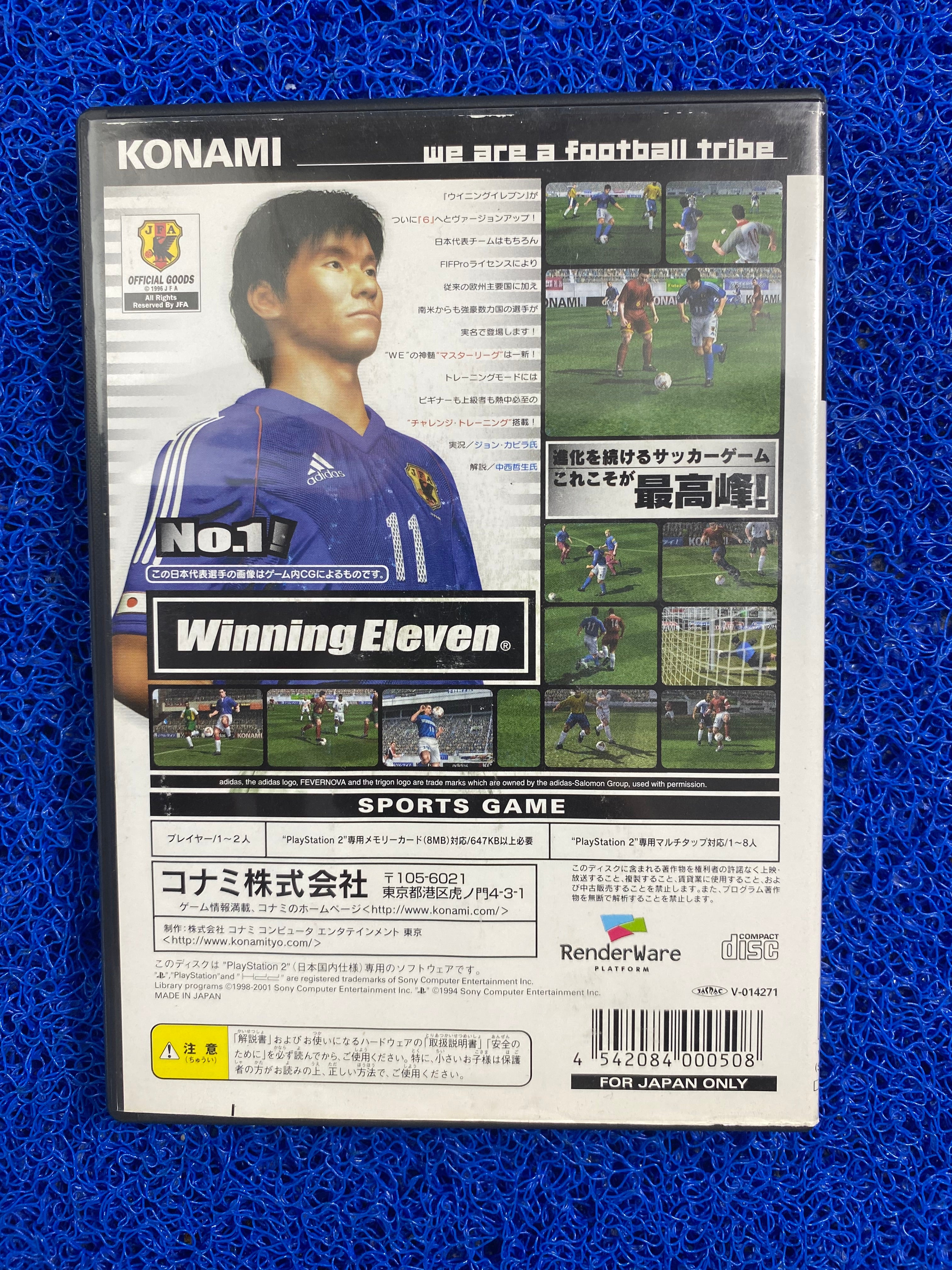 PS2# Winning eleven 6 (J)