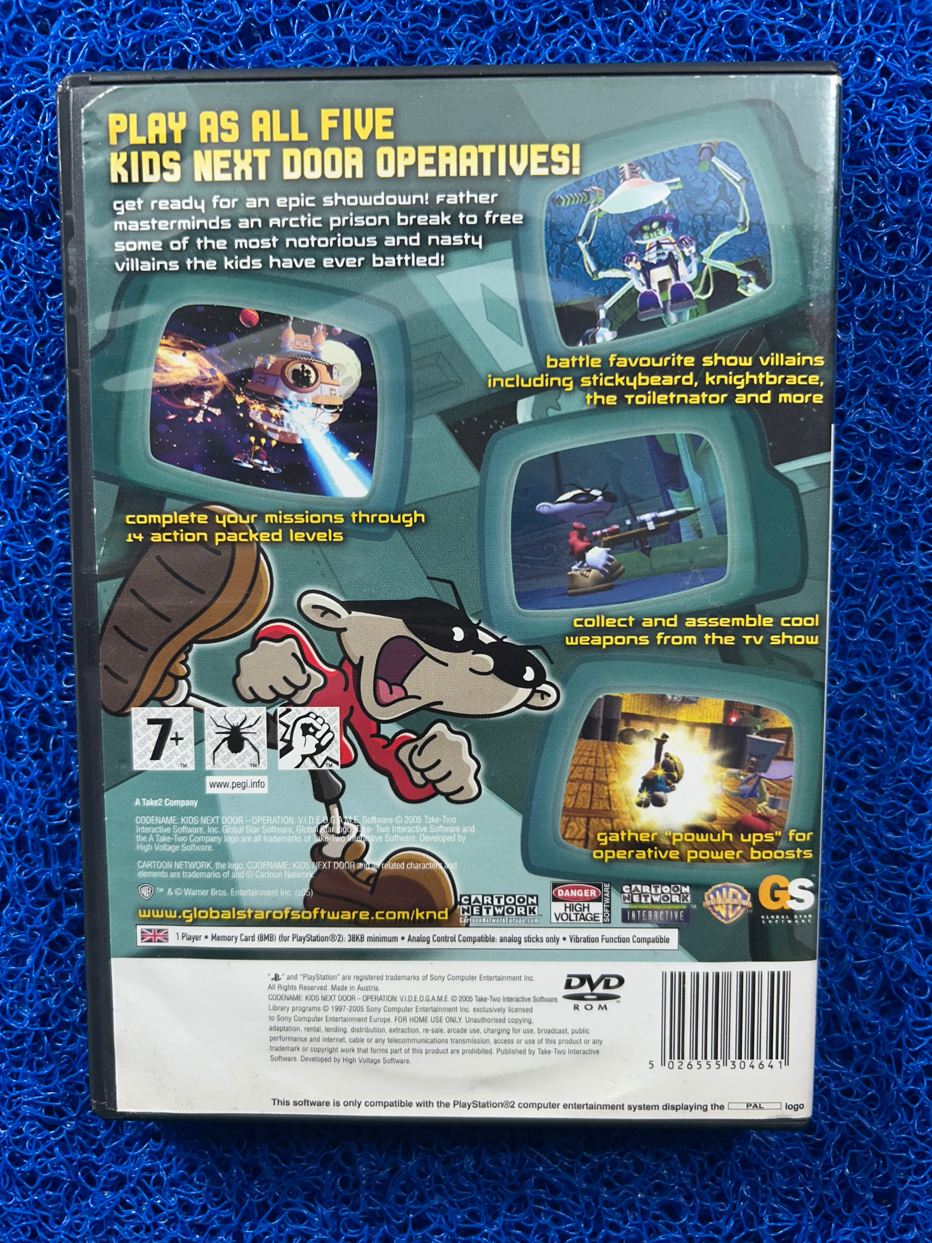 PS2 Kids next door Operation (E)