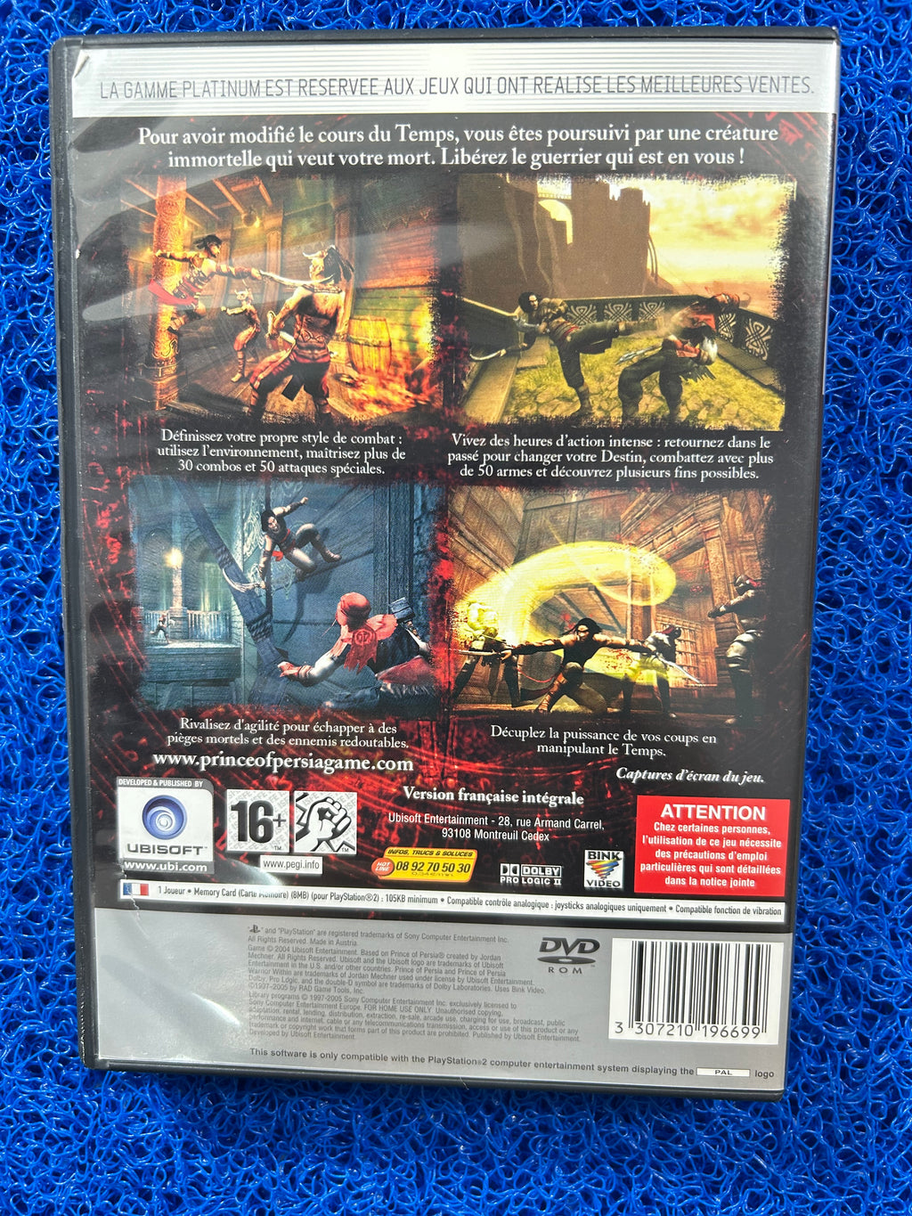 PS2 Prince of persia warrior within (E)