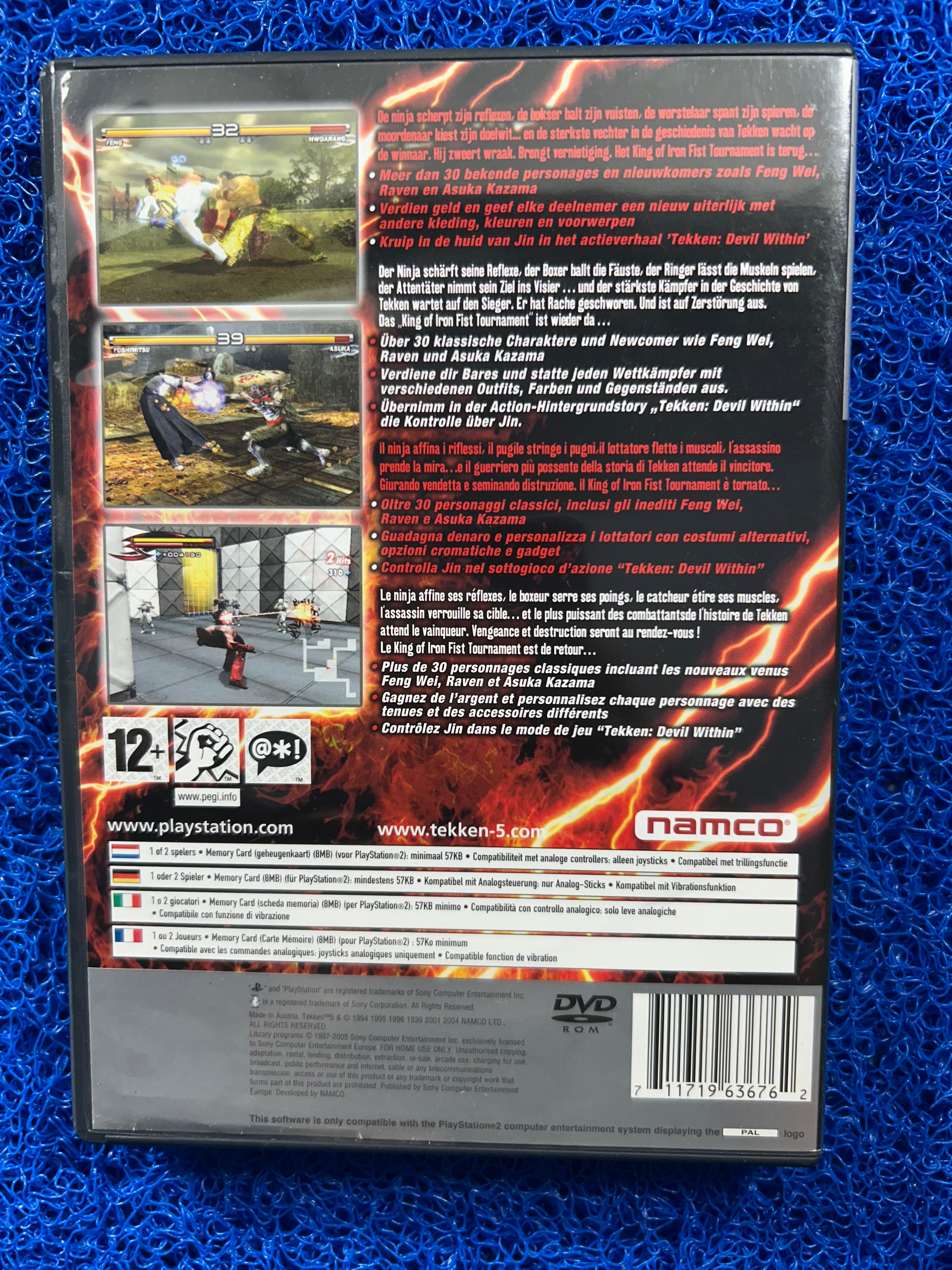 PS2 Tekken 4 (E)