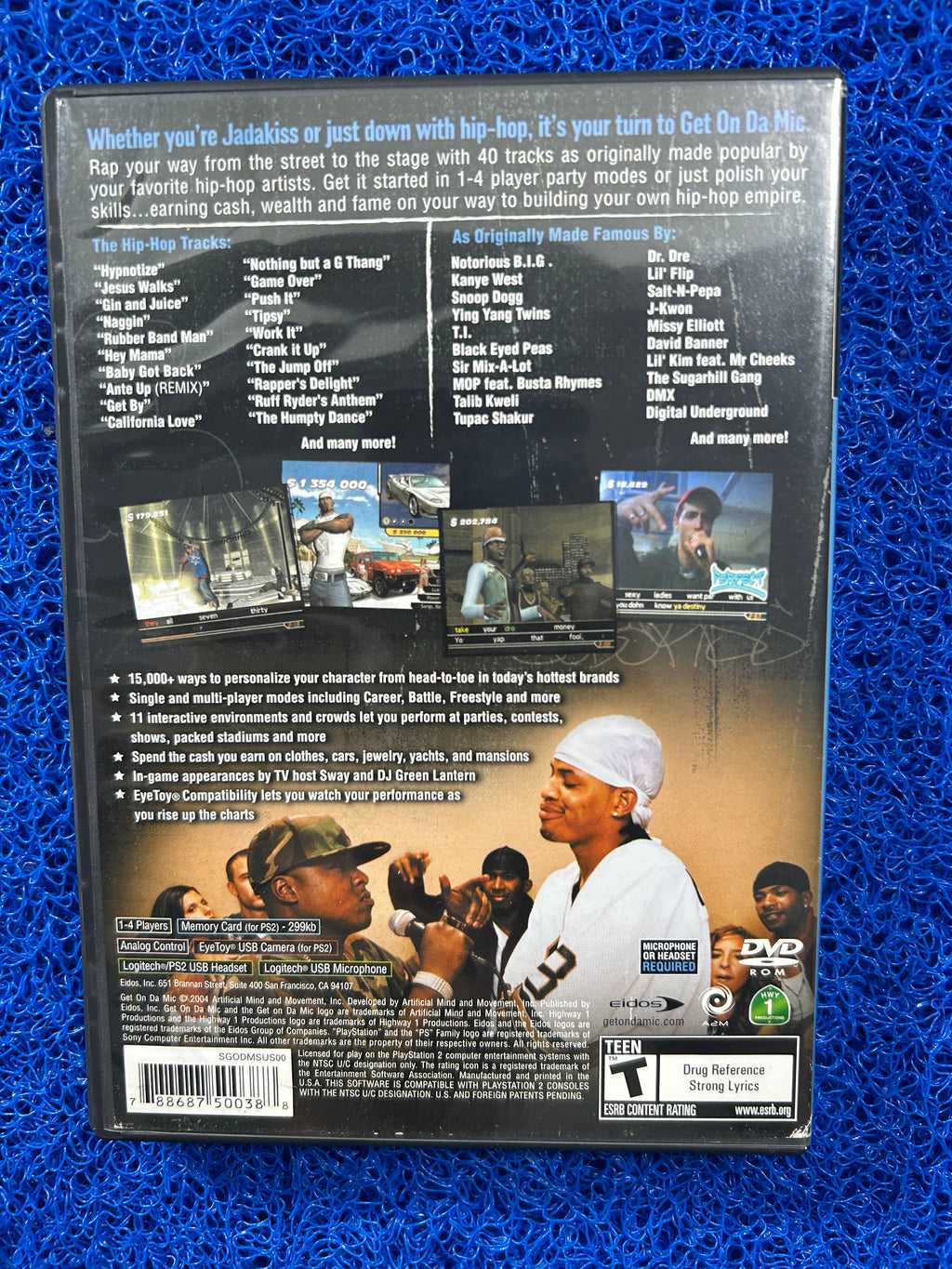 PS2 Get on da mic (A)