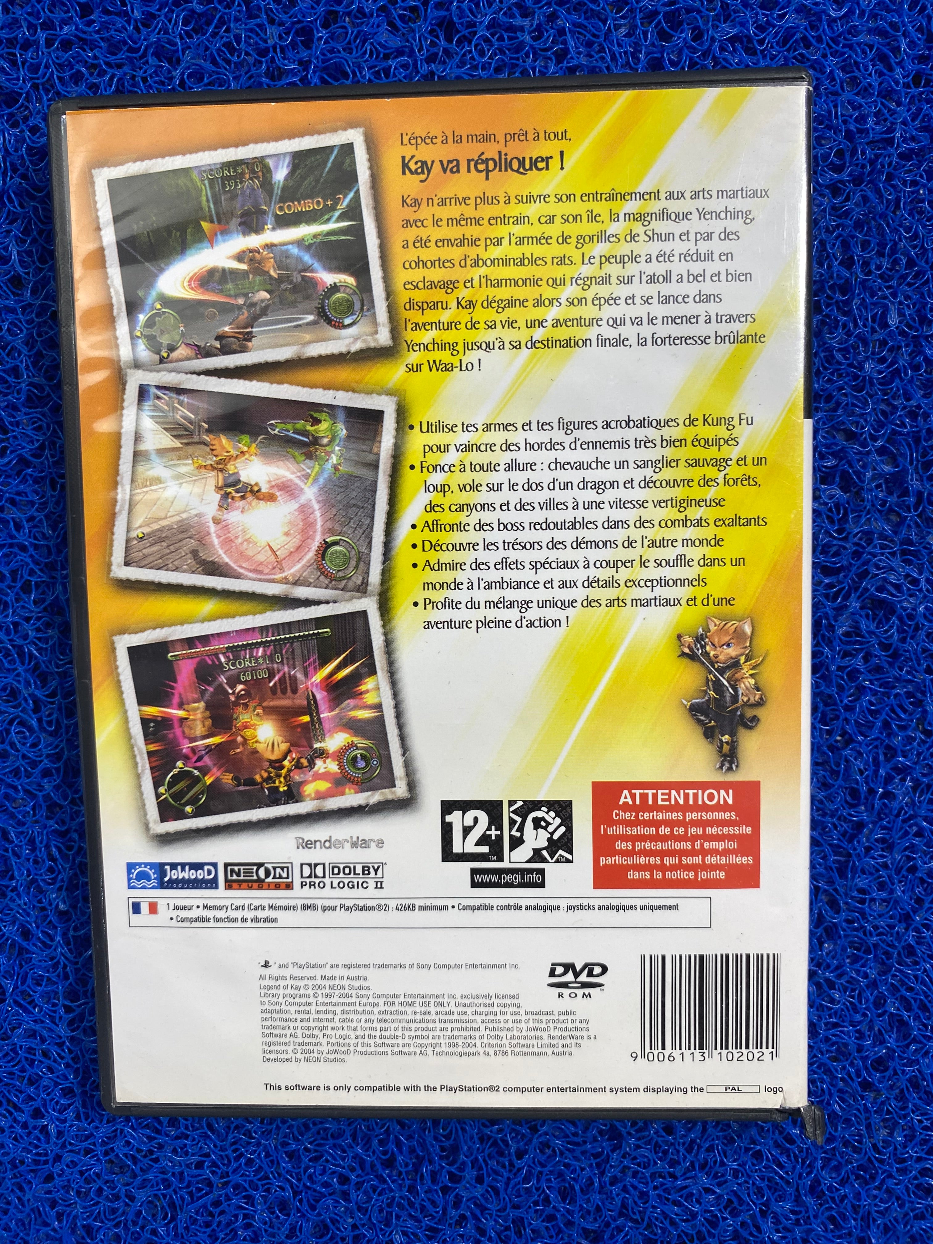PS2# Legend of kay (E)