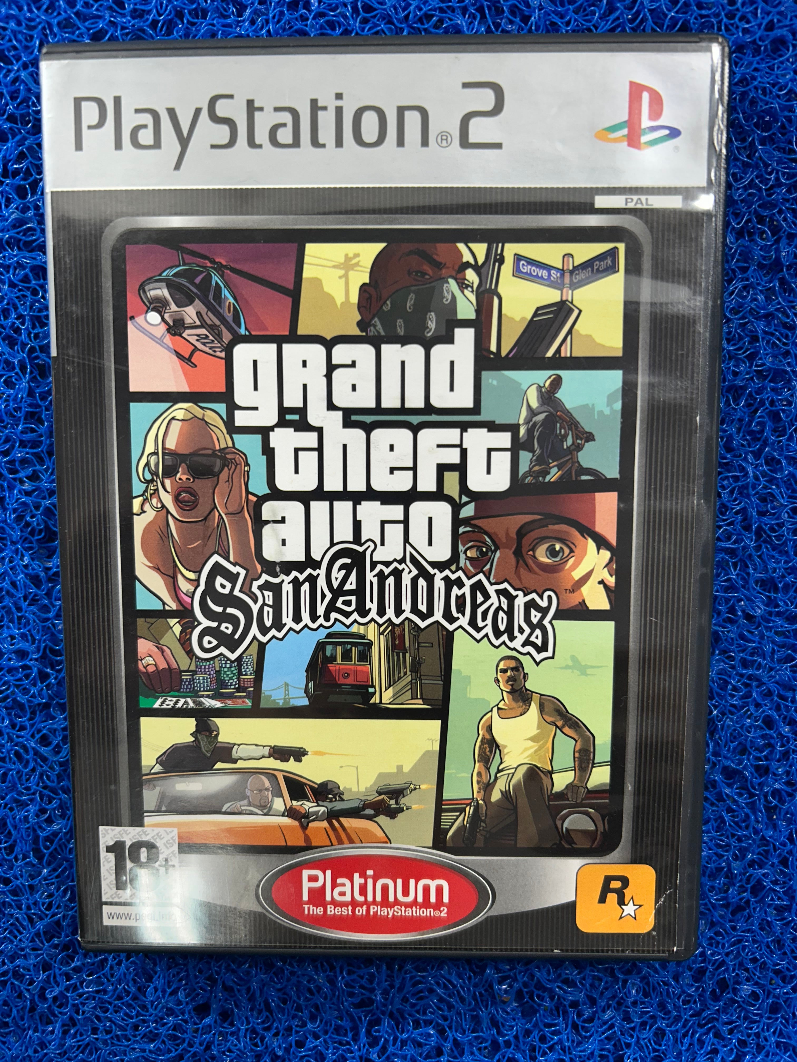 PS2 GTA San andreas (E)