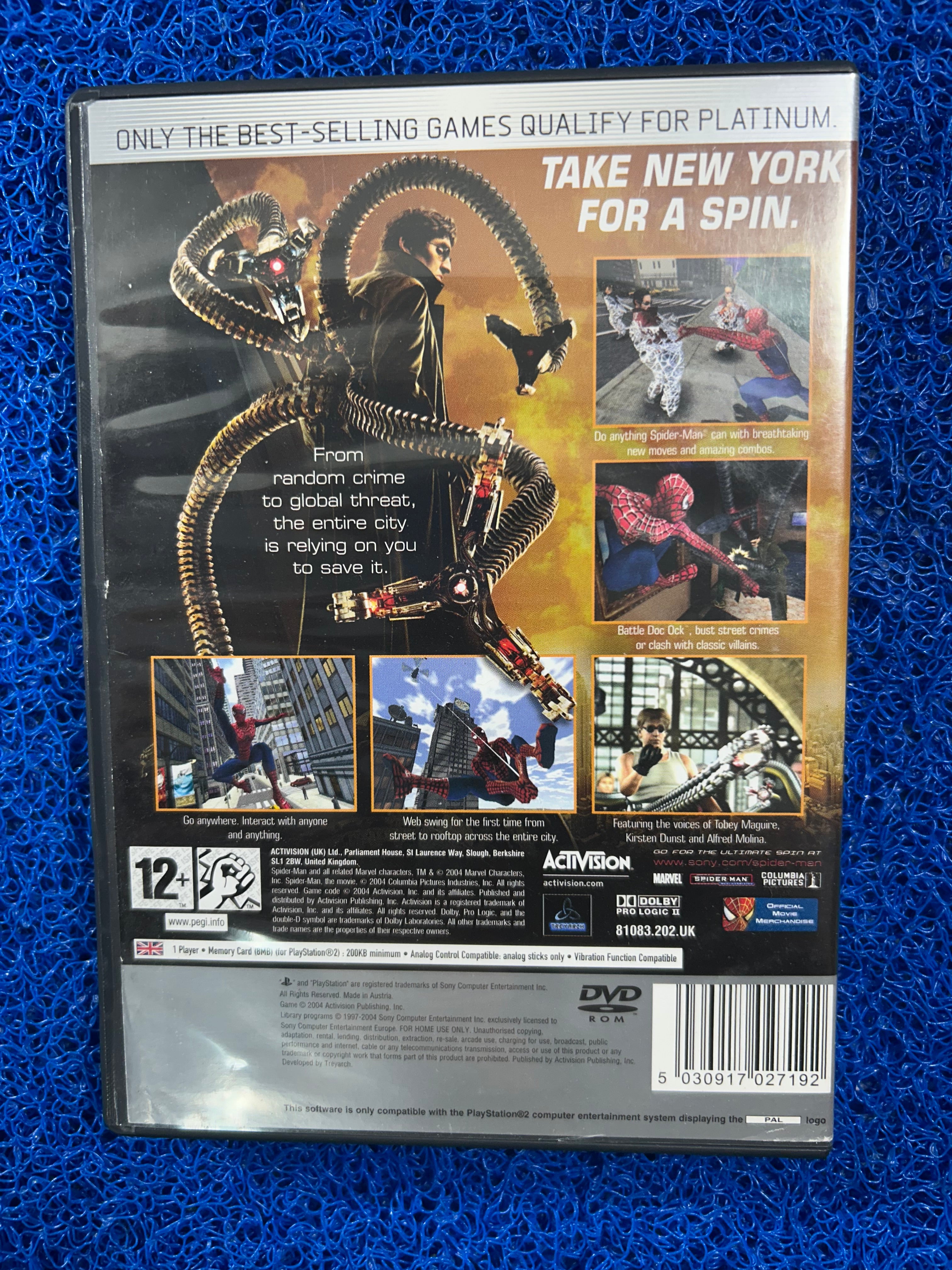 PS2# Spider man 2 (E)