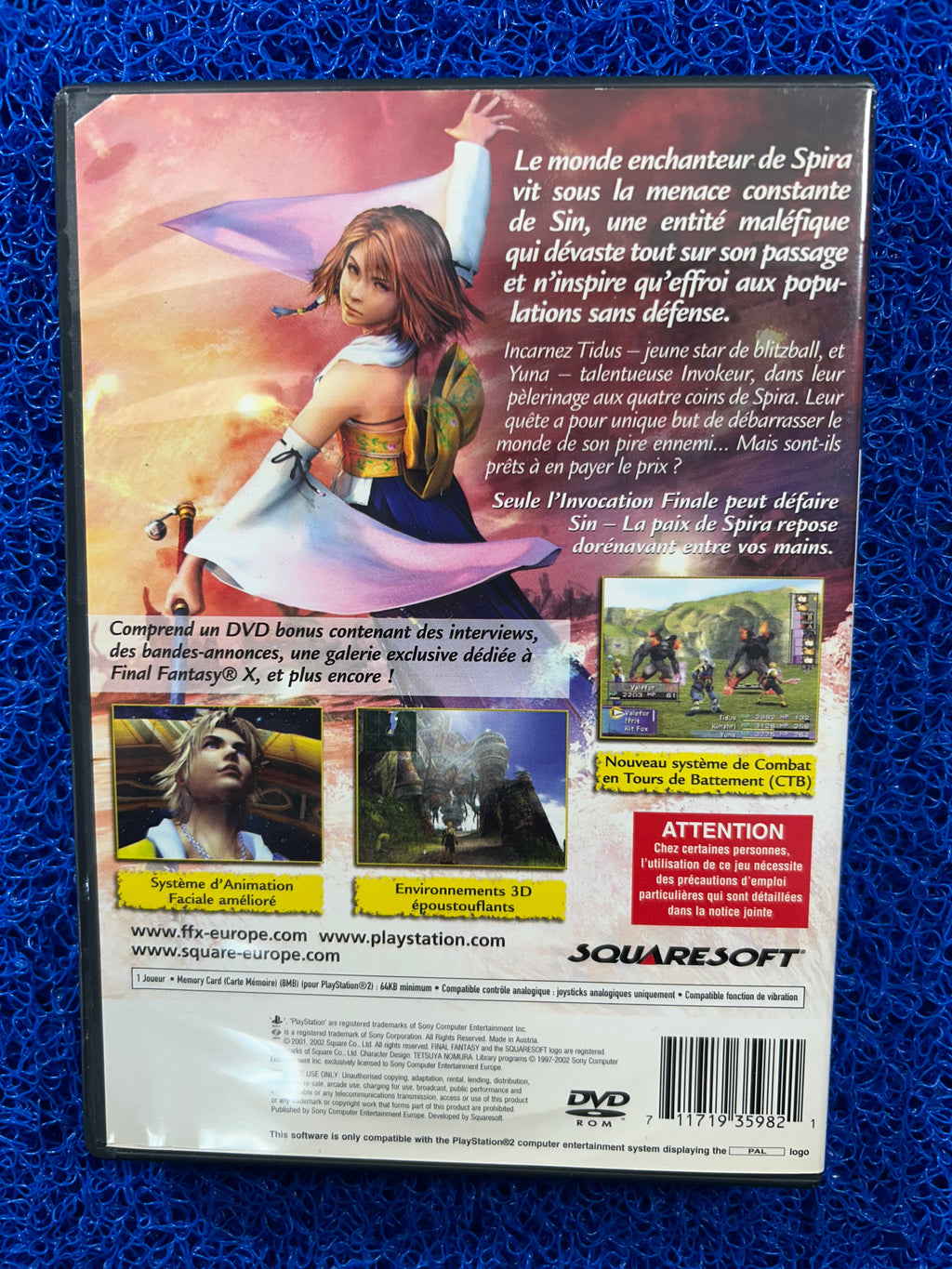 PS2 Final fantasy x (E)