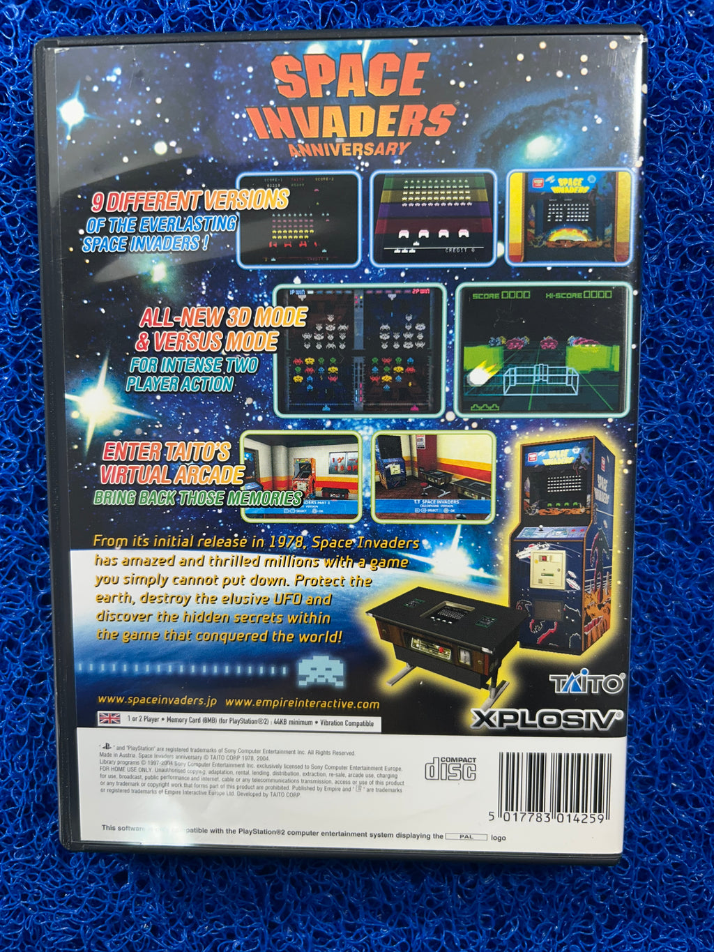 PS2 Space invaders (E)
