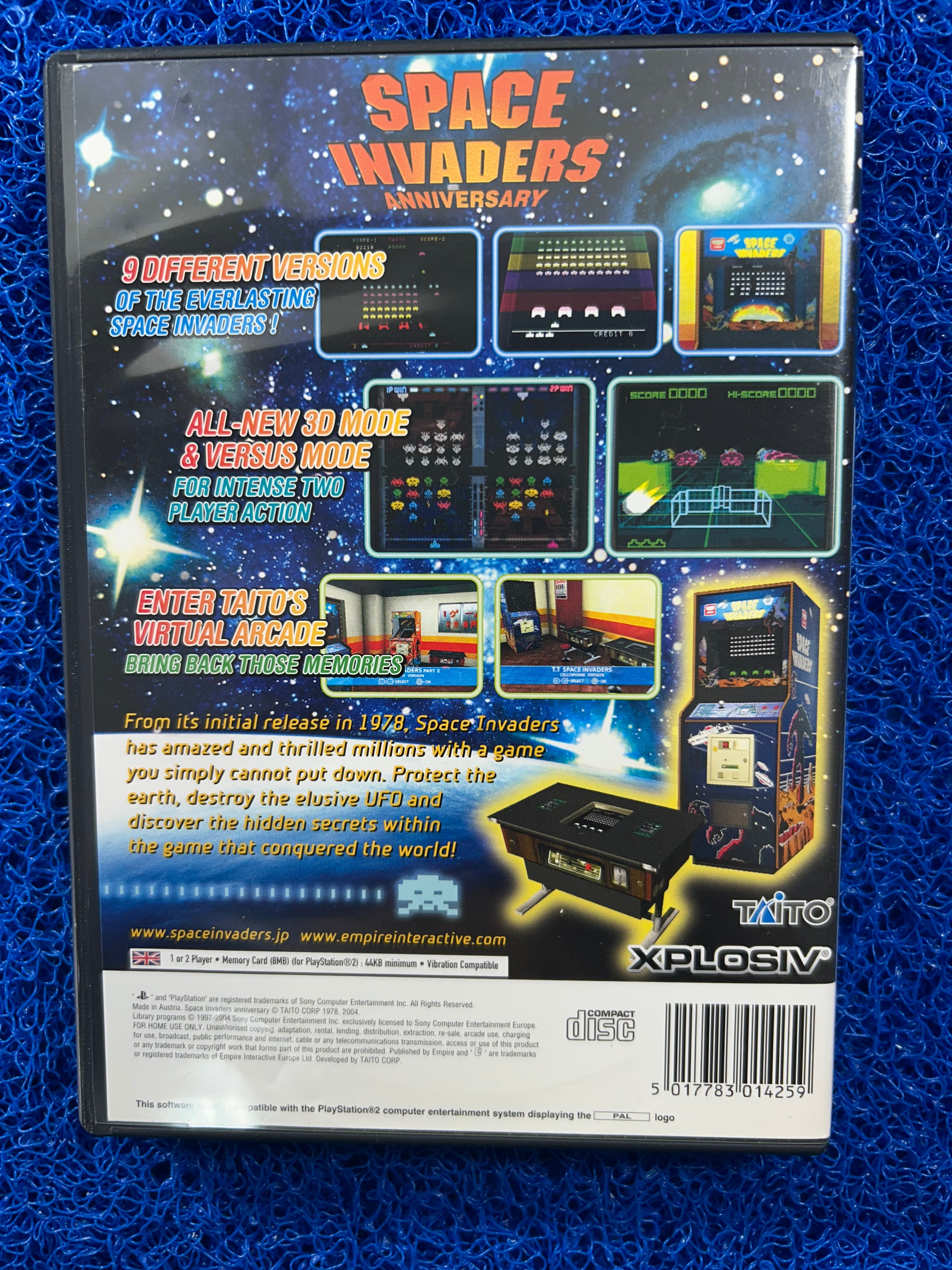PS2 Space invaders (E)