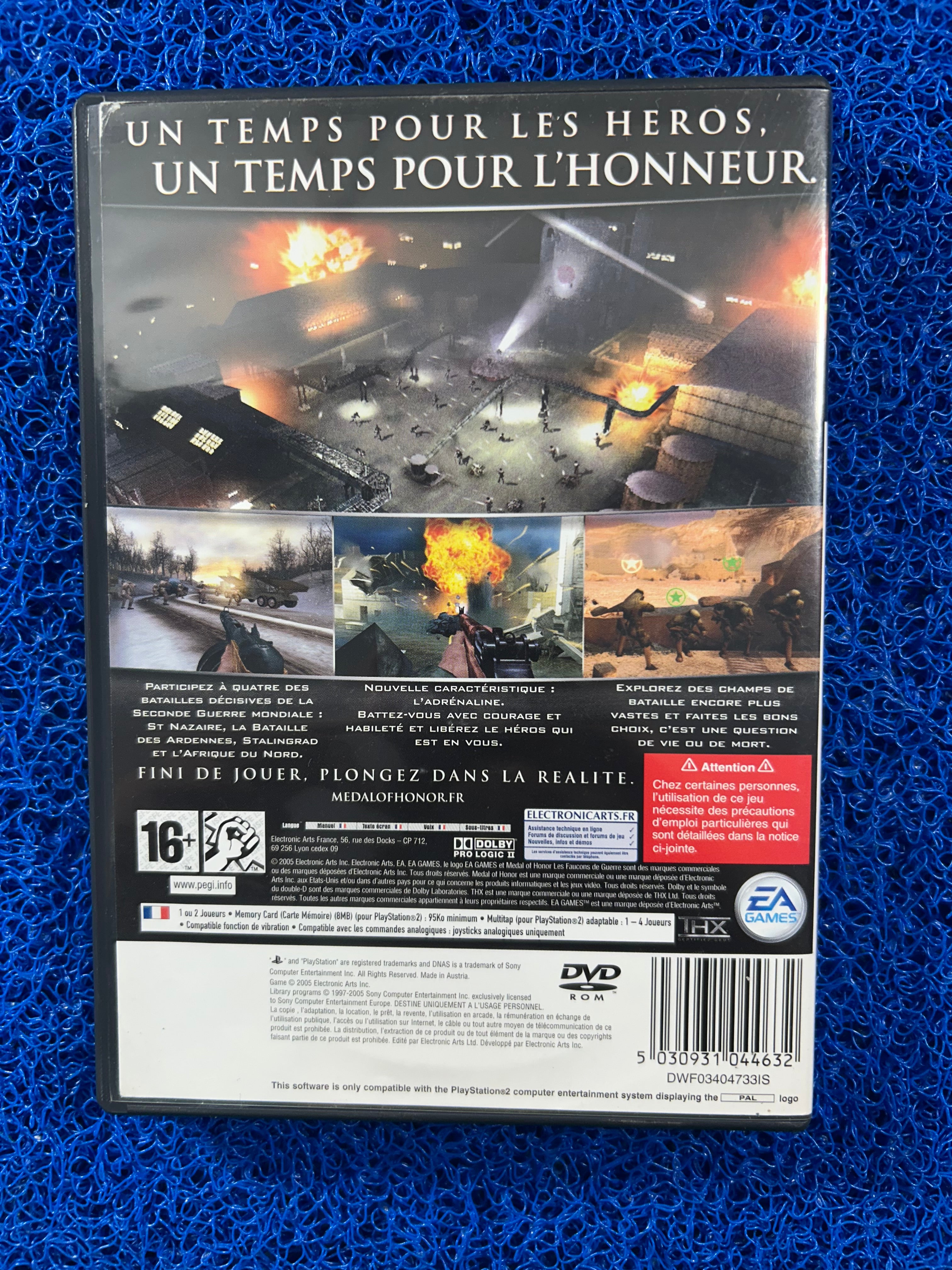 PS2# Medal of honor european assault (E)