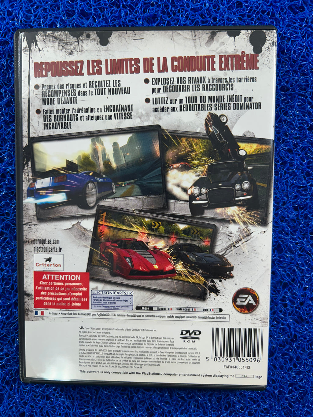 PS2 Burnout dominator (E)