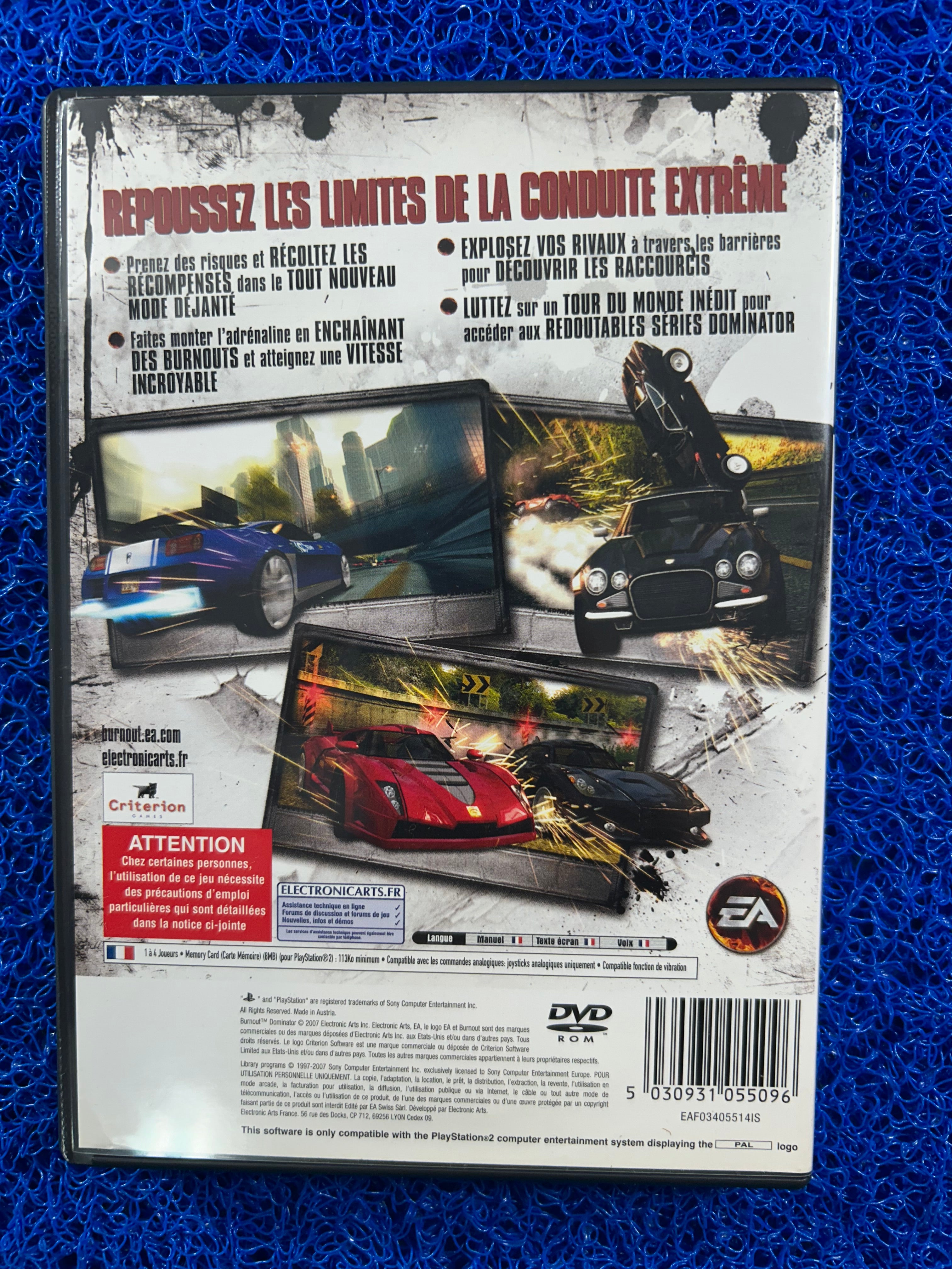 PS2 Burnout dominator (E)