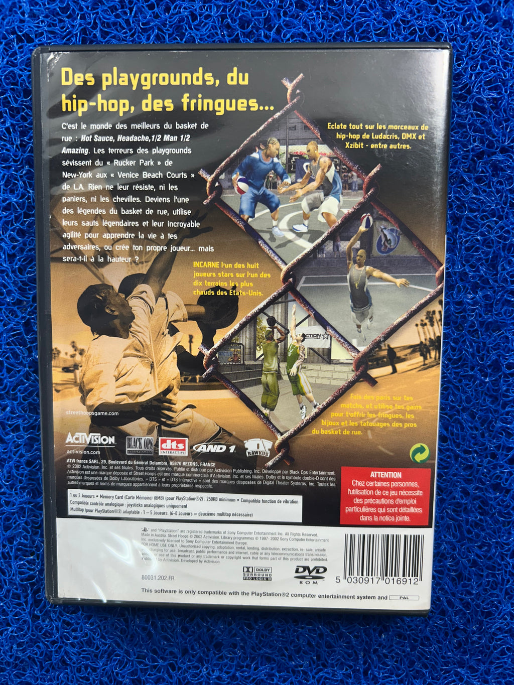 PS2 Street hoops (E)