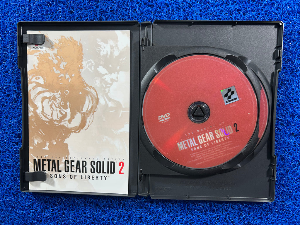 PS2 Metal gear solid 2 (E)