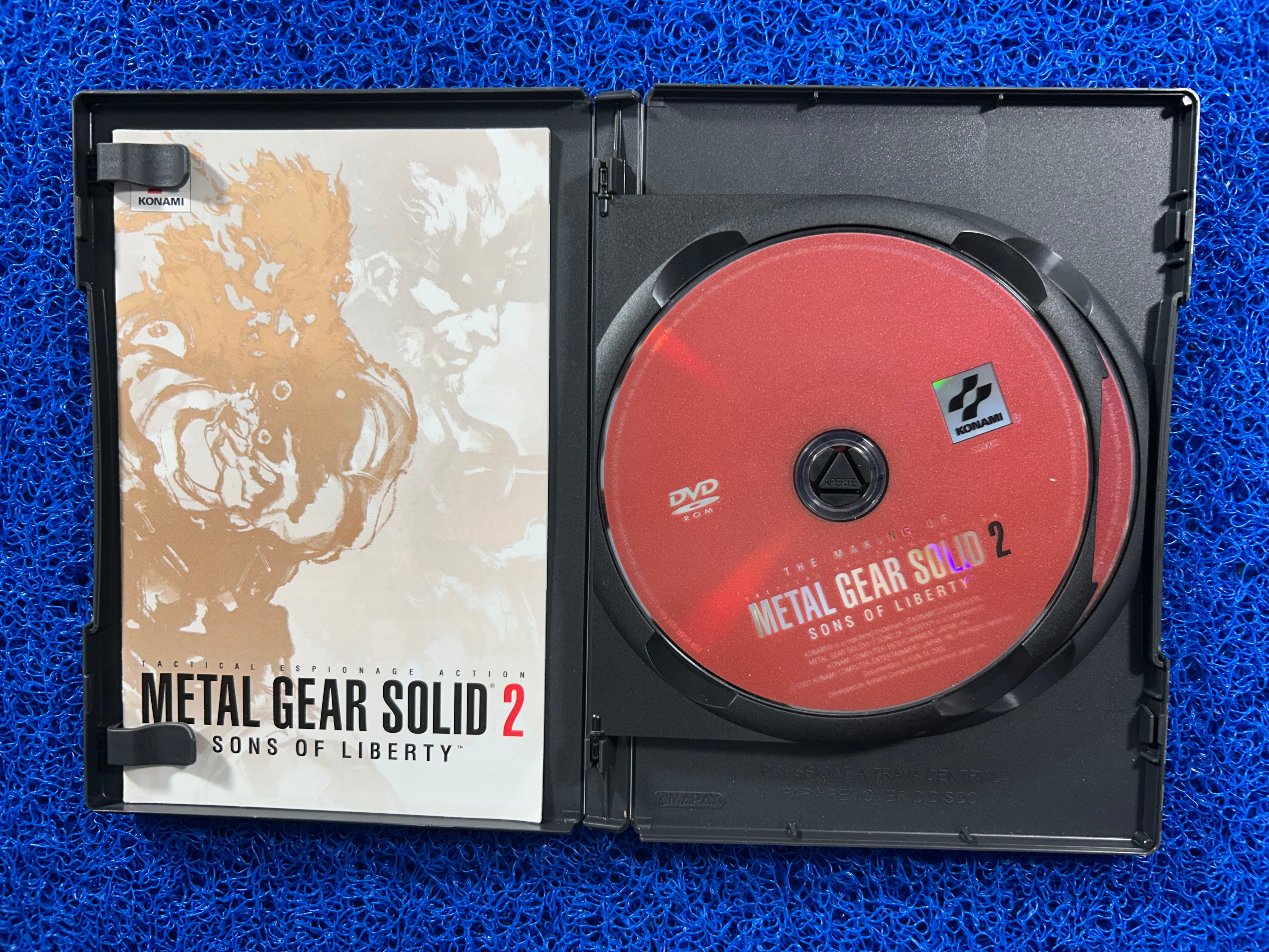 PS2 Metal gear solid 2 (E)