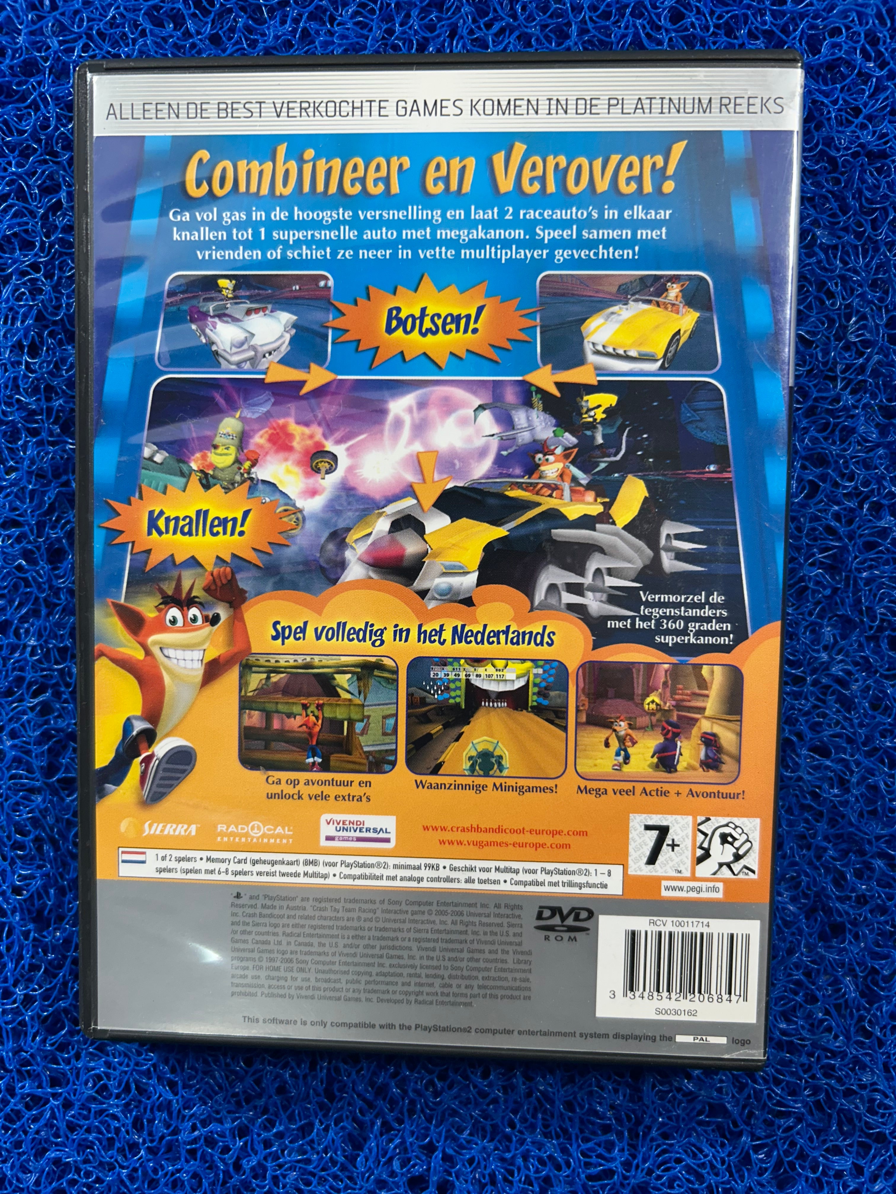 PS2 Crash tag team Racing (E)