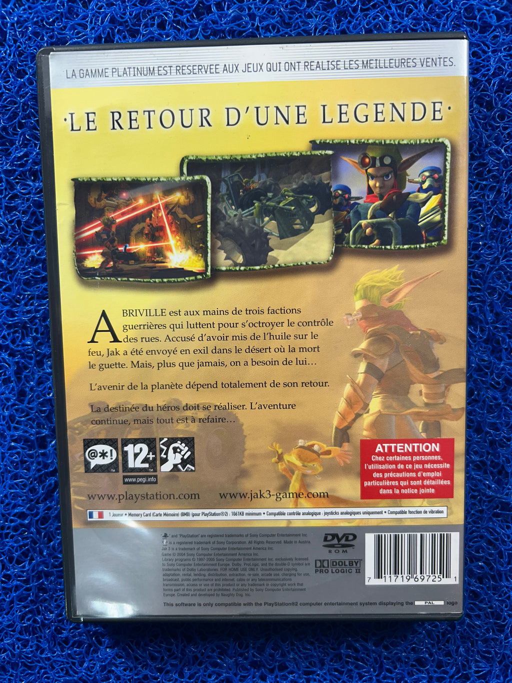 PS2 JAK 3 (E)